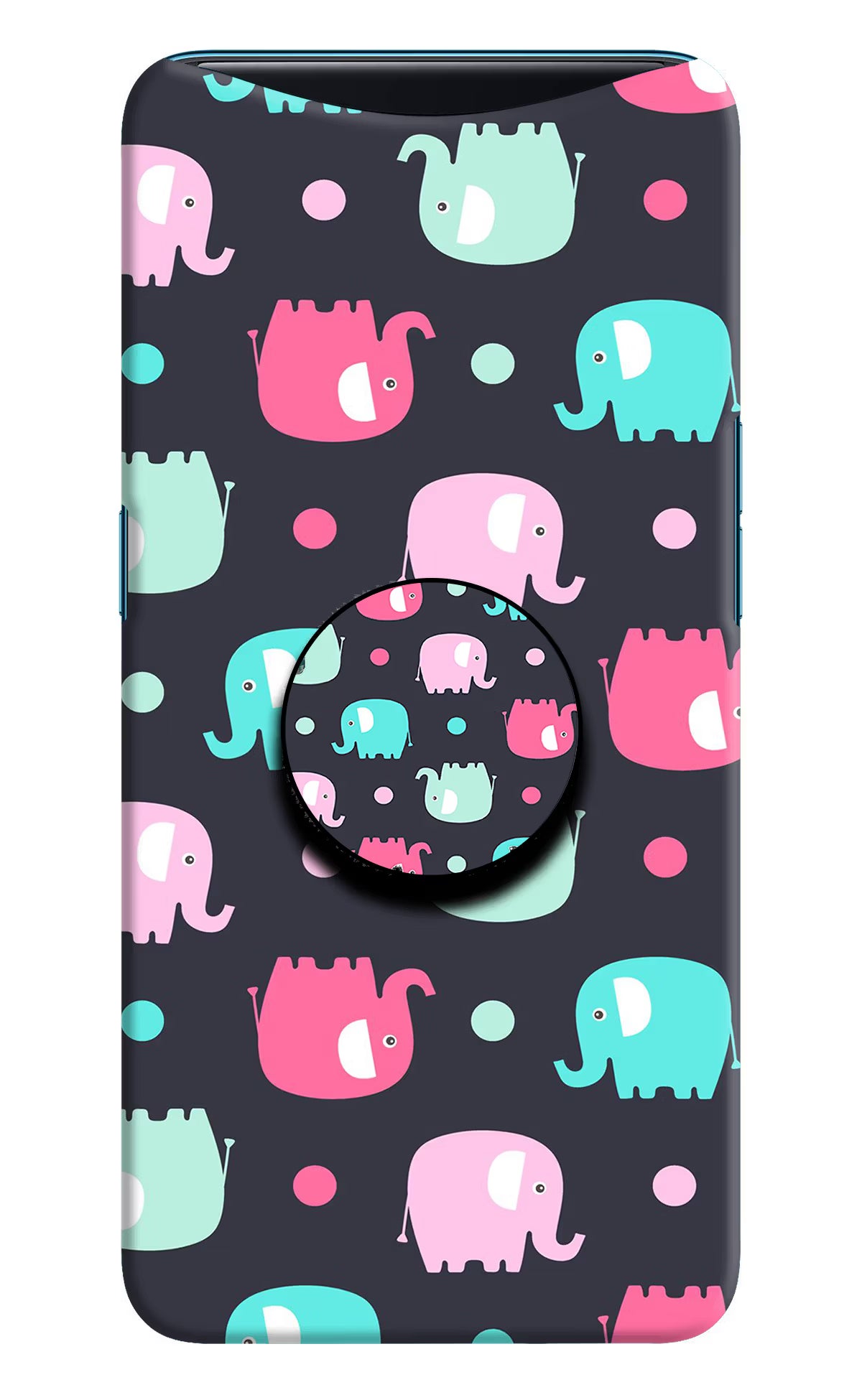 Baby Elephants Oppo Find X Pop Case - Baby Elephants Oppo Find X Pop Case by Casekaro Baby Elephants Oppo Find X Pop Case by Casekaro