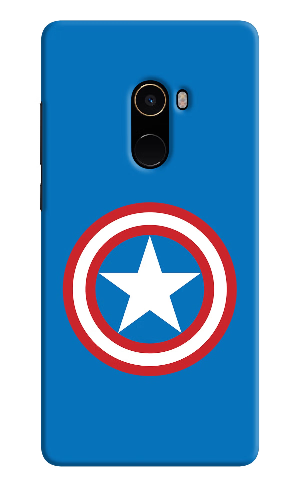 Captain America Logo Mi Mix 2 Back Cover - Captain America Logo Mi Mix 2 Hard Case Back Cover by Casekaro Captain America Logo Mi Mix 2 Hard Case Back Cover by Casekaro