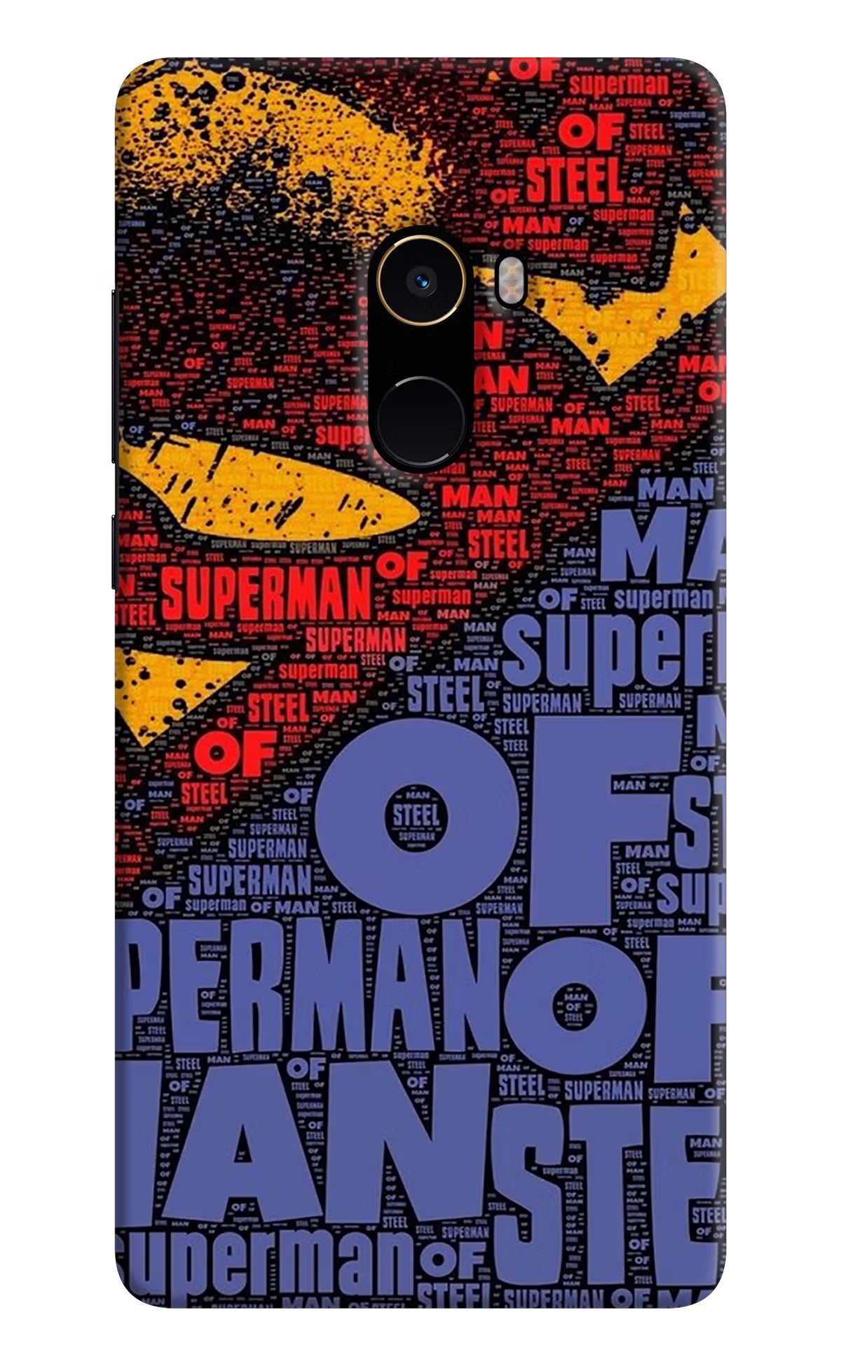 Superman Mi Mix 2 Back Cover - Superman Mi Mix 2 Hard Case Back Cover by Casekaro Superman Mi Mix 2 Hard Case Back Cover by Casekaro