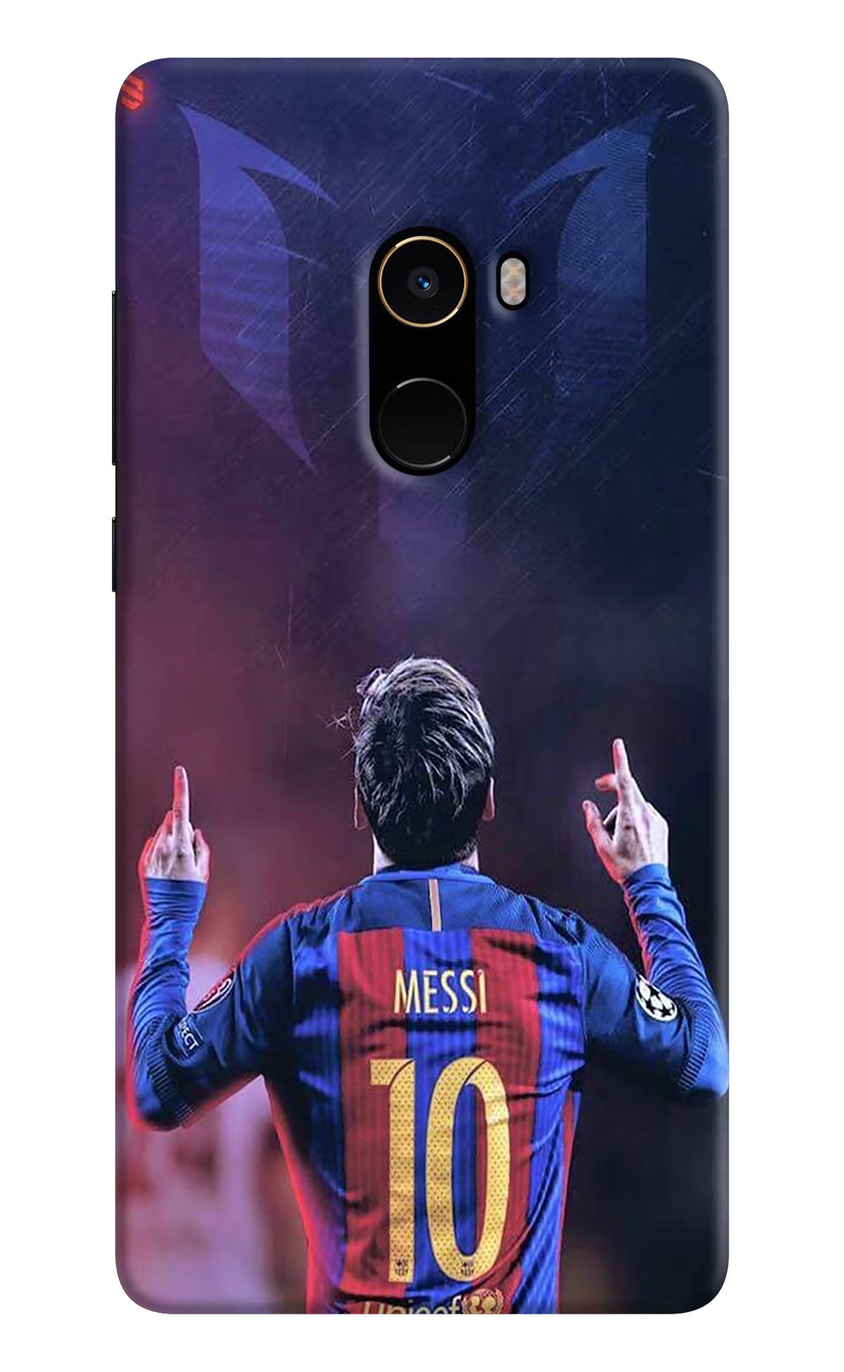 Messi Mi Mix 2 Back Cover - Messi Mi Mix 2 Hard Case Back Cover by Casekaro Messi Mi Mix 2 Hard Case Back Cover by Casekaro