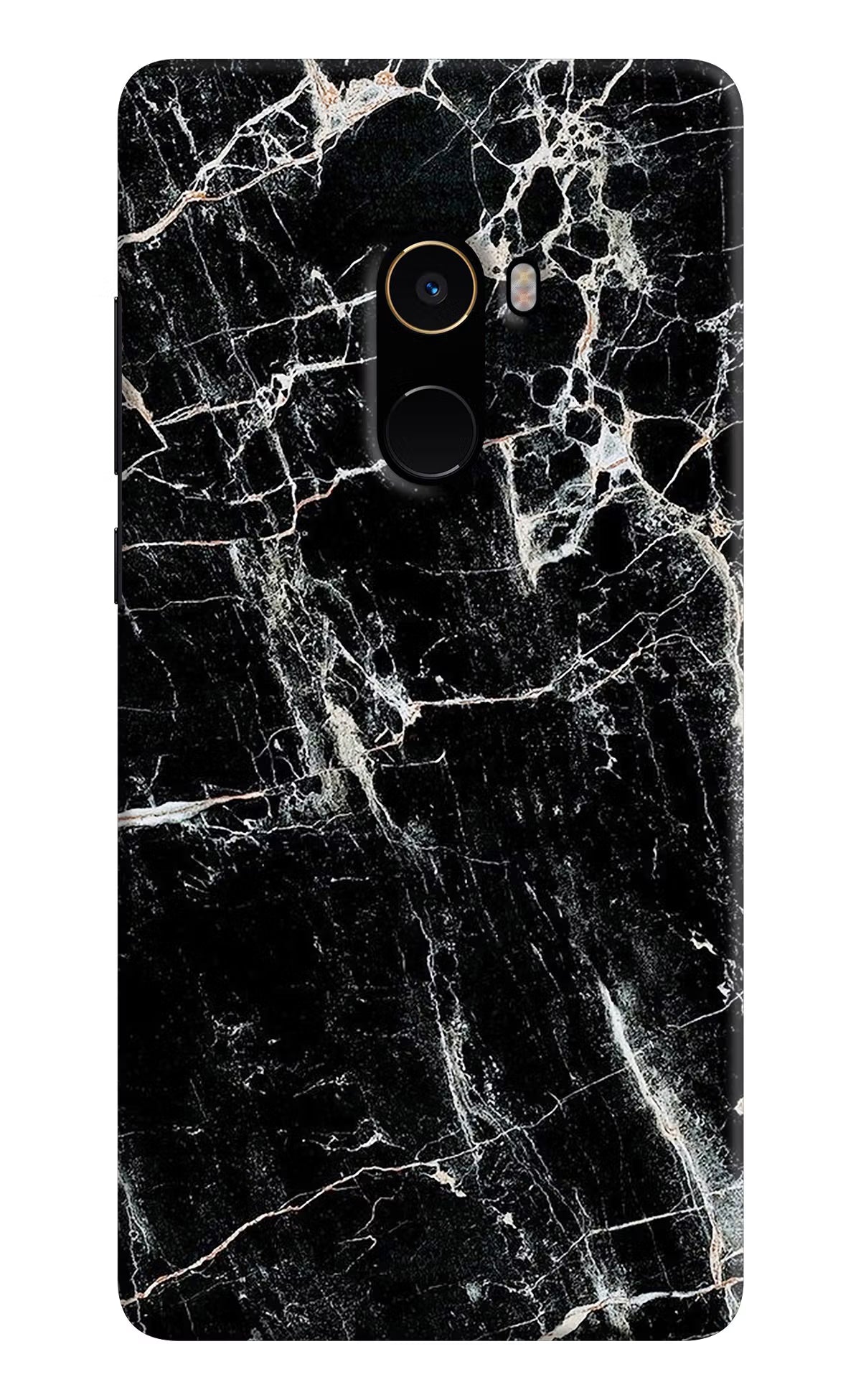 Black Marble Texture Mi Mix 2 Back Cover - Black Marble Texture Mi Mix 2 Hard Case Back Cover by Casekaro Black Marble Texture Mi Mix 2 Hard Case Back Cover by Casekaro