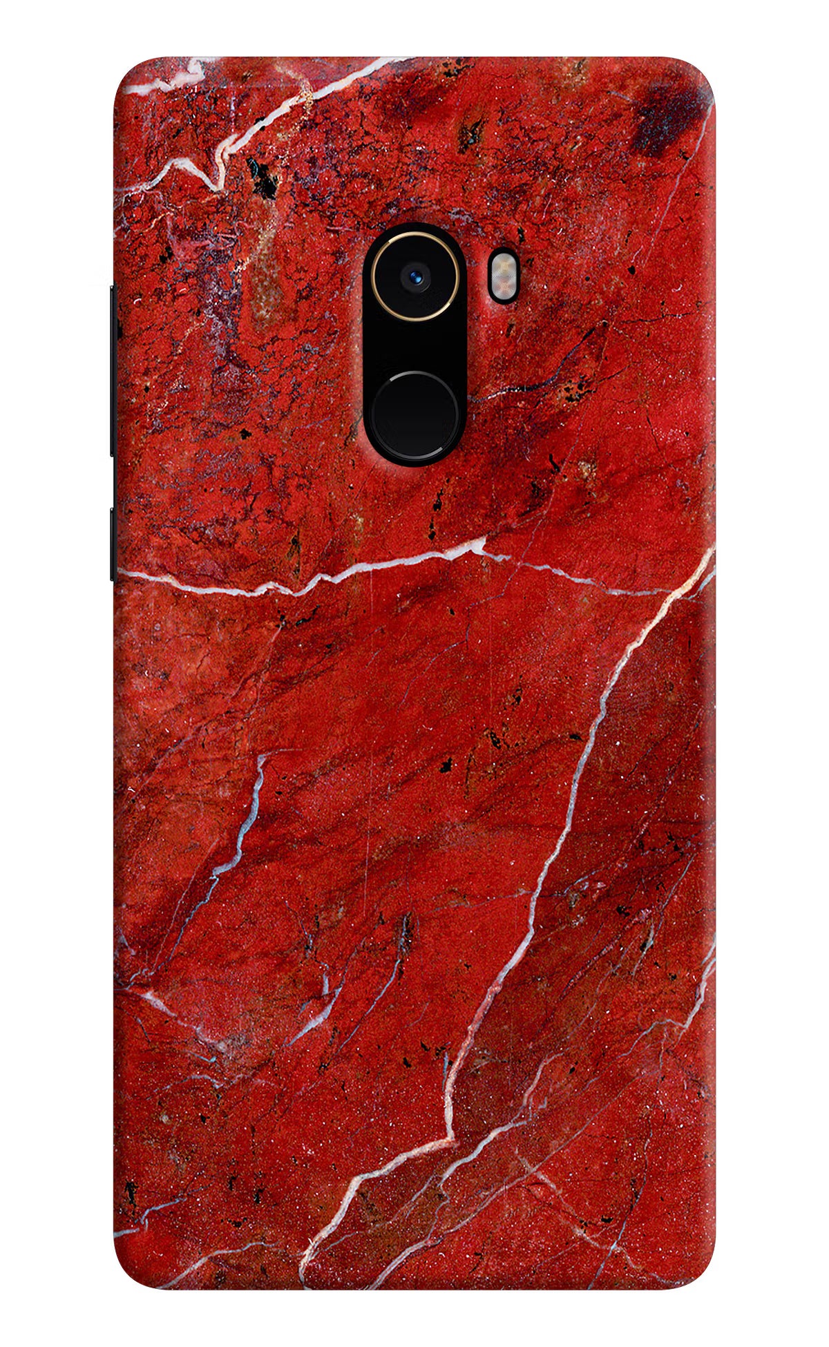 Red Marble Design Mi Mix 2 Back Cover - Red Marble Design Mi Mix 2 Hard Case Back Cover by Casekaro Red Marble Design Mi Mix 2 Hard Case Back Cover by Casekaro