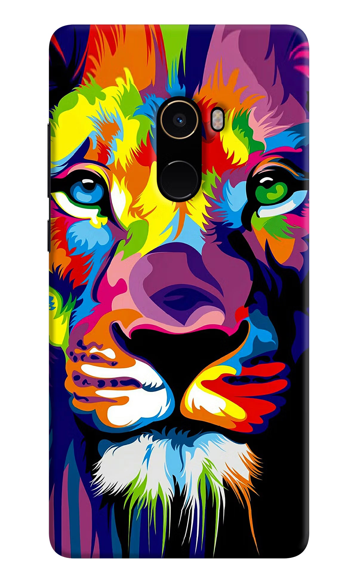 Lion Mi Mix 2 Back Cover - Lion Mi Mix 2 Hard Case Back Cover by Casekaro Lion Mi Mix 2 Hard Case Back Cover by Casekaro