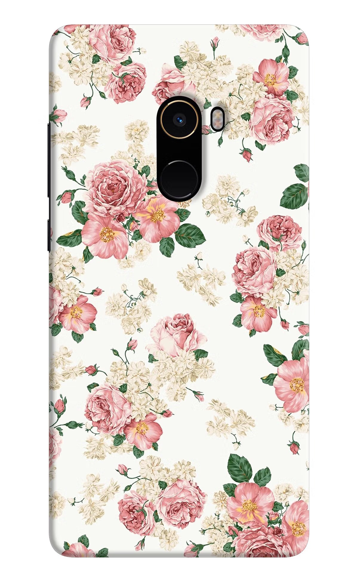 Flowers Mi Mix 2 Back Cover - Flowers Mi Mix 2 Hard Case Back Cover by Casekaro Flowers Mi Mix 2 Hard Case Back Cover by Casekaro