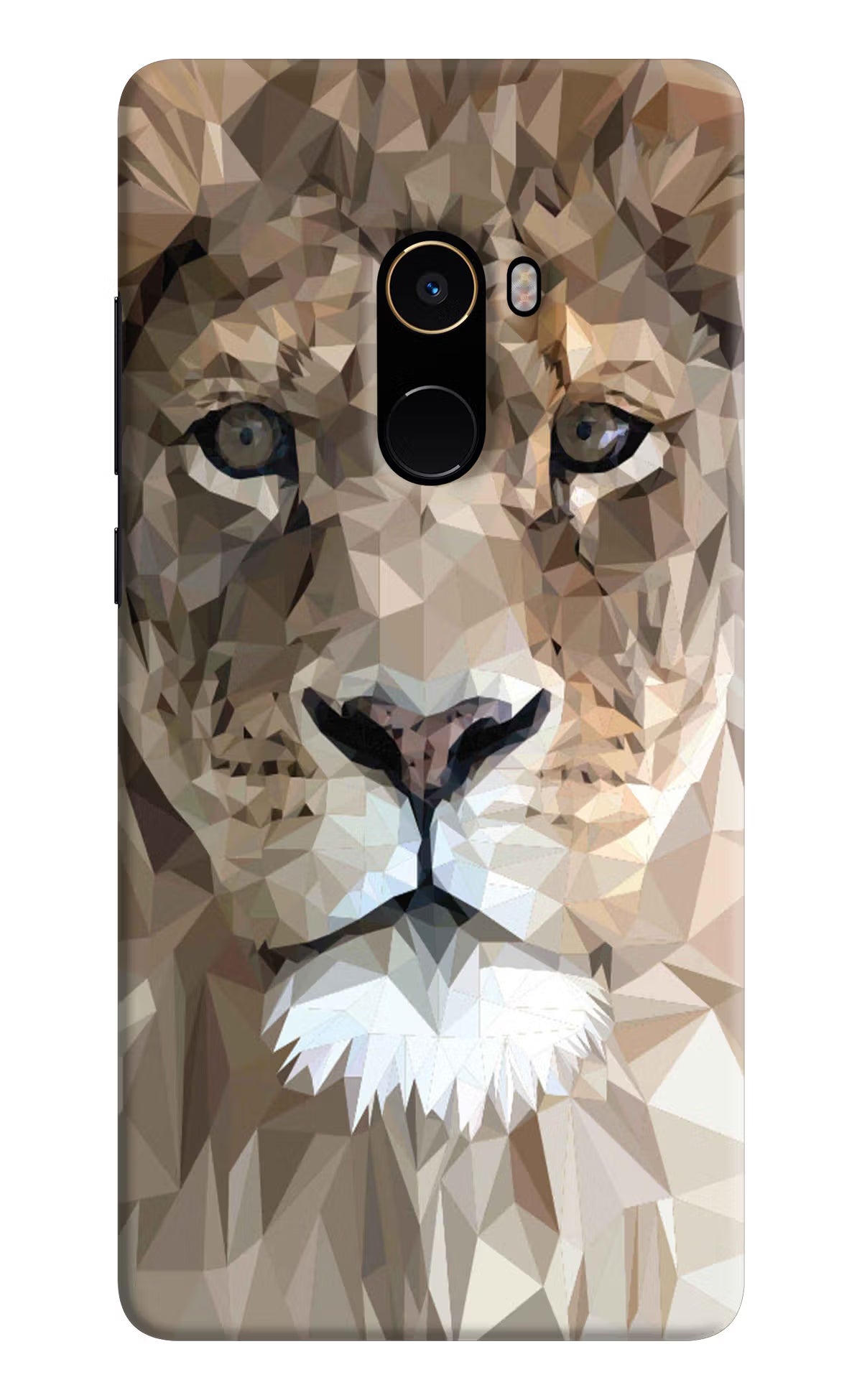 Lion Art Mi Mix 2 Back Cover - Lion Art Mi Mix 2 Hard Case Back Cover by Casekaro Lion Art Mi Mix 2 Hard Case Back Cover by Casekaro