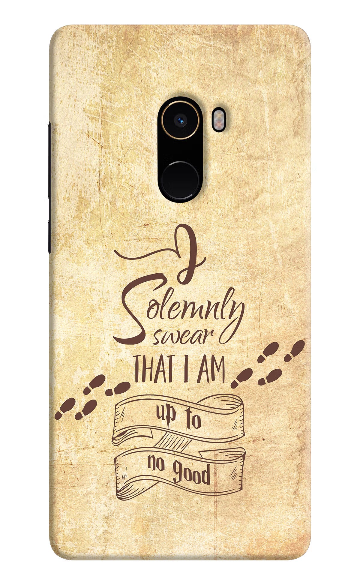 I Solemnly swear that i up to no good Mi Mix 2 Back Cover - I Solemnly swear that i up to no good Mi Mix 2 Hard Case Back Cover by Casekaro I Solemnly swear that i up to no good Mi Mix 2 Hard Case Back Cover by Casekaro