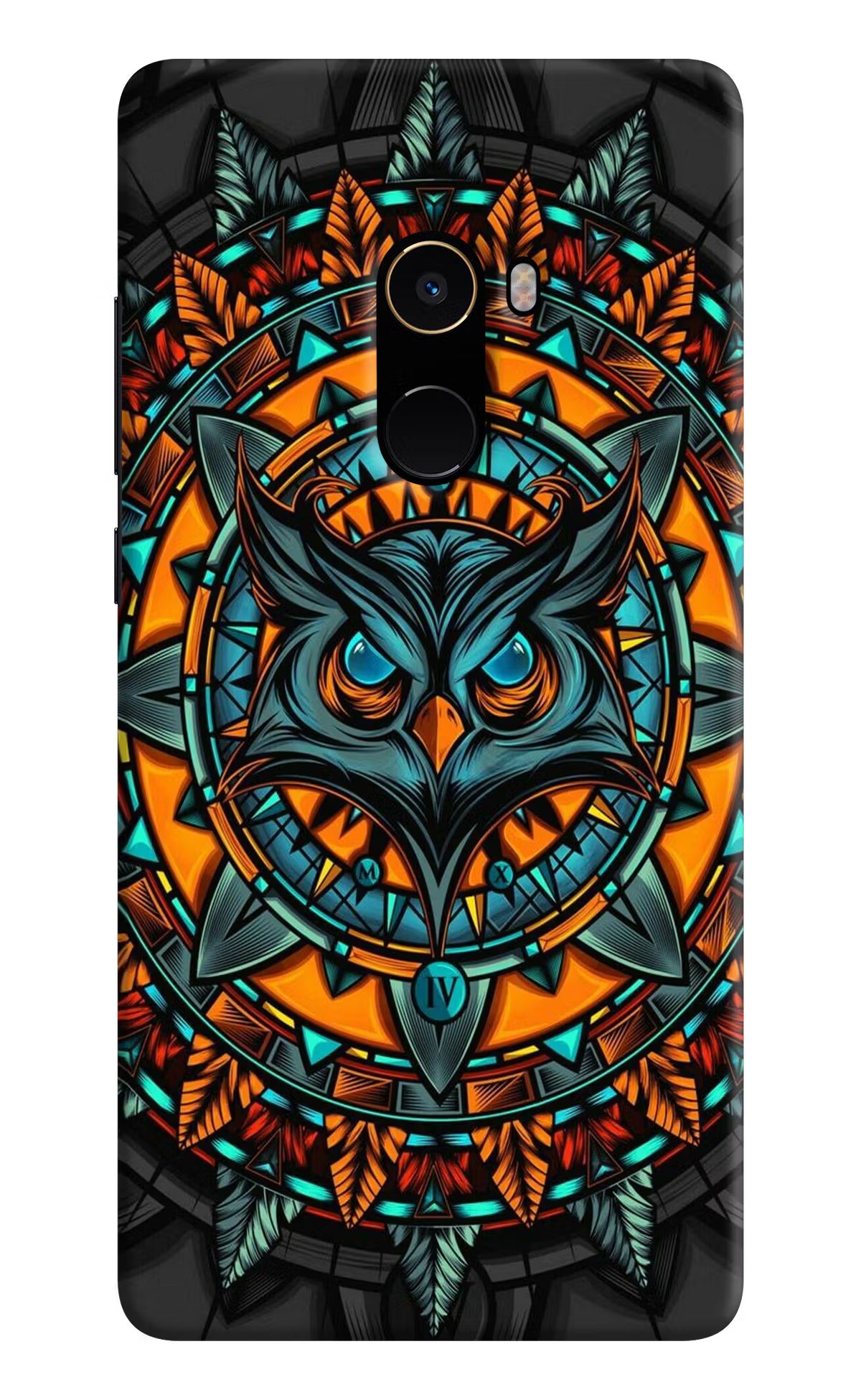 Angry Owl Art Mi Mix 2 Back Cover - Angry Owl Art Mi Mix 2 Hard Case Back Cover by Casekaro Angry Owl Art Mi Mix 2 Hard Case Back Cover by Casekaro