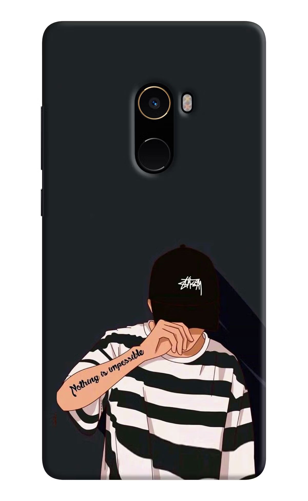 Aesthetic Boy Mi Mix 2 Back Cover - Aesthetic Boy Mi Mix 2 Hard Case Back Cover by Casekaro Aesthetic Boy Mi Mix 2 Hard Case Back Cover by Casekaro