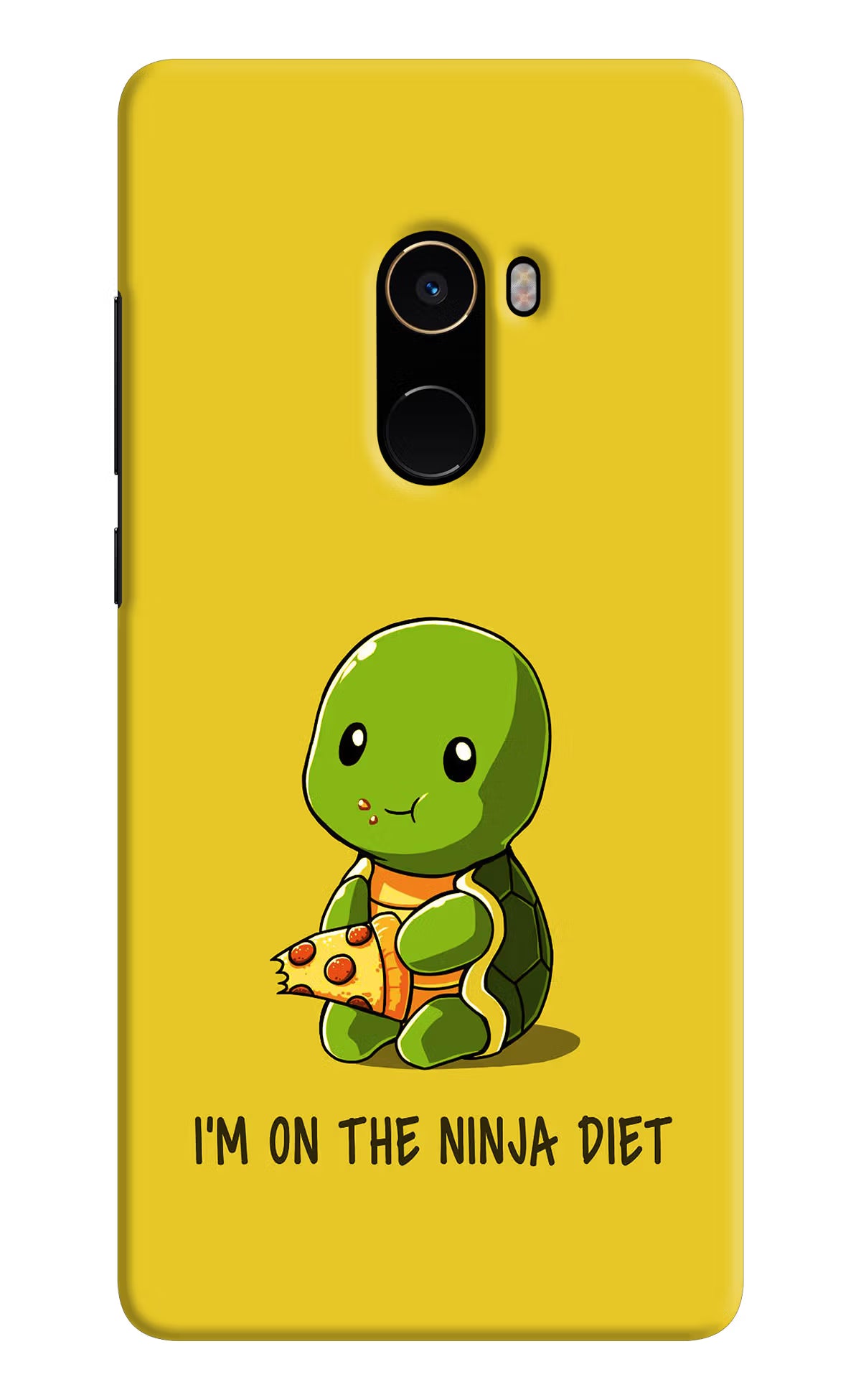 I'm on Ninja Diet Mi Mix 2 Back Cover - I'm on Ninja Diet Mi Mix 2 Hard Case Back Cover by Casekaro I'm on Ninja Diet Mi Mix 2 Hard Case Back Cover by Casekaro