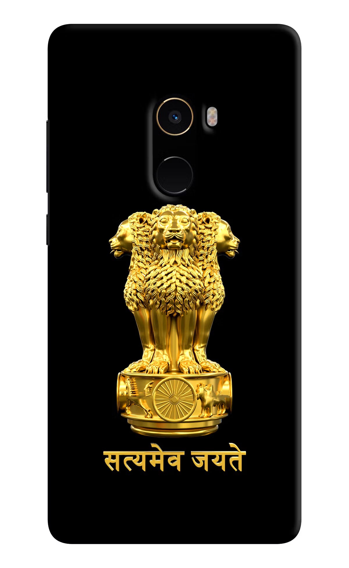 Satyamev Jayate Golden Mi Mix 2 Back Cover - Satyamev Jayate Golden Mi Mix 2 Hard Case Back Cover by Casekaro Satyamev Jayate Golden Mi Mix 2 Hard Case Back Cover by Casekaro