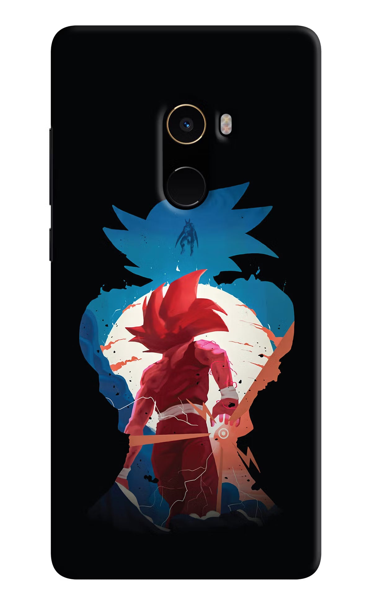 Goku Mi Mix 2 Back Cover - Goku Mi Mix 2 Hard Case Back Cover by Casekaro Goku Mi Mix 2 Hard Case Back Cover by Casekaro
