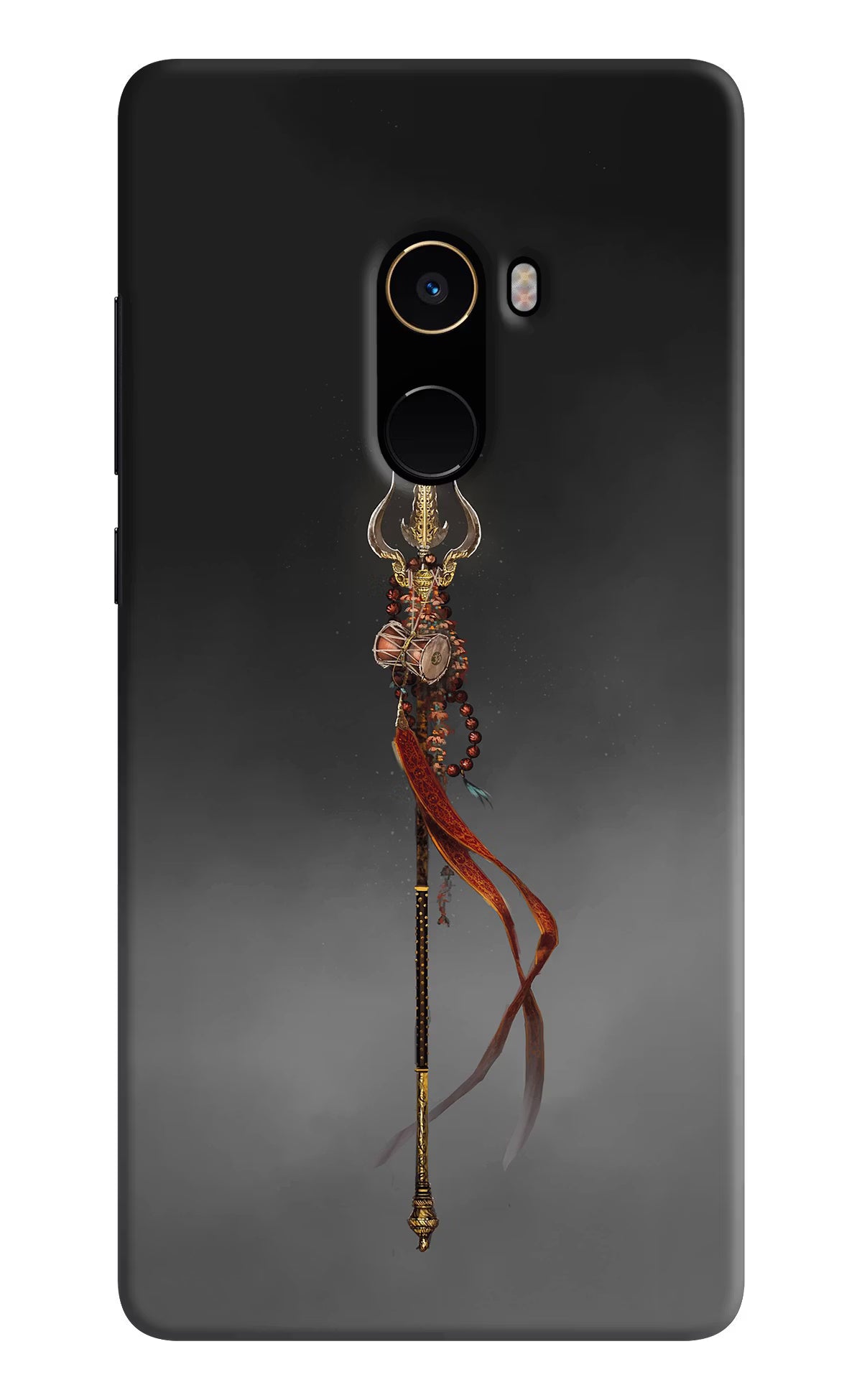 Shiv Trishul Mi Mix 2 Back Cover - Shiv Trishul Mi Mix 2 Hard Case Back Cover by Casekaro Shiv Trishul Mi Mix 2 Hard Case Back Cover by Casekaro