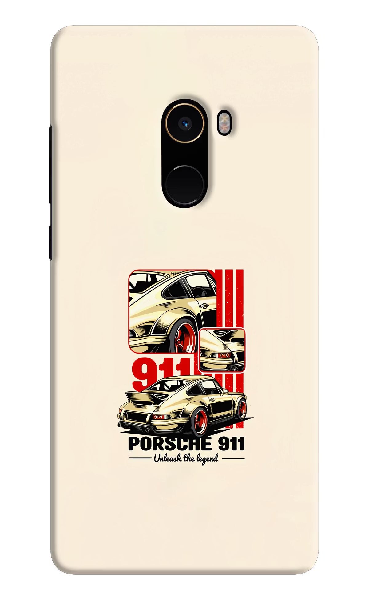 Classic Porsche 911 Mi Mix 2 Back Cover - Classic Porsche 911 Mi Mix 2 Hard Case Back Cover by Casekaro Classic Porsche 911 Mi Mix 2 Hard Case Back Cover by Casekaro