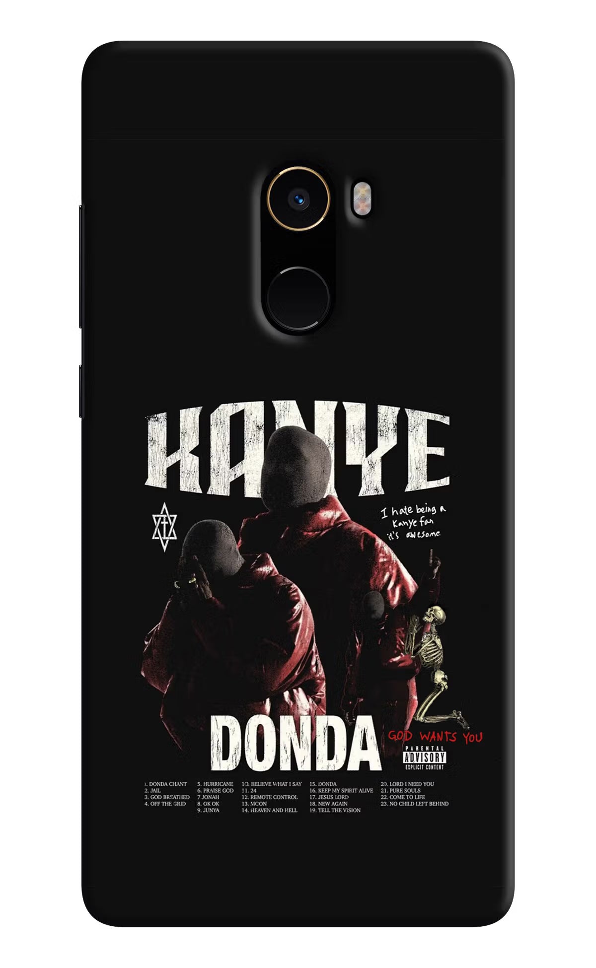 Donda Kanye West Mi Mix 2 Back Cover - Donda Kanye West Mi Mix 2 Hard Case Back Cover by Casekaro Donda Kanye West Mi Mix 2 Hard Case Back Cover by Casekaro