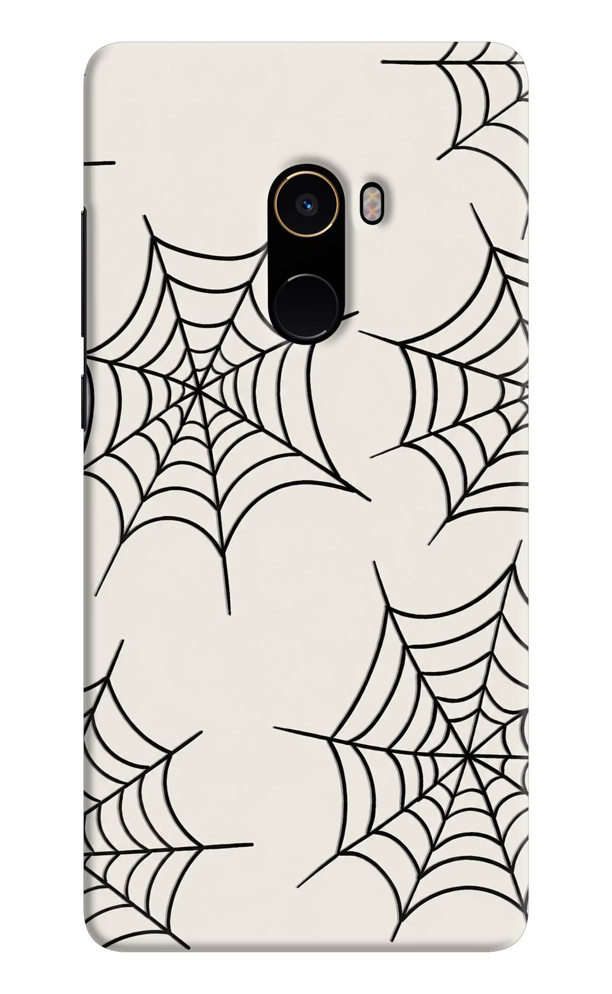 Spider Web Mi Mix 2 Back Cover - Spider Web Mi Mix 2 Hard Case Back Cover by Casekaro Spider Web Mi Mix 2 Hard Case Back Cover by Casekaro