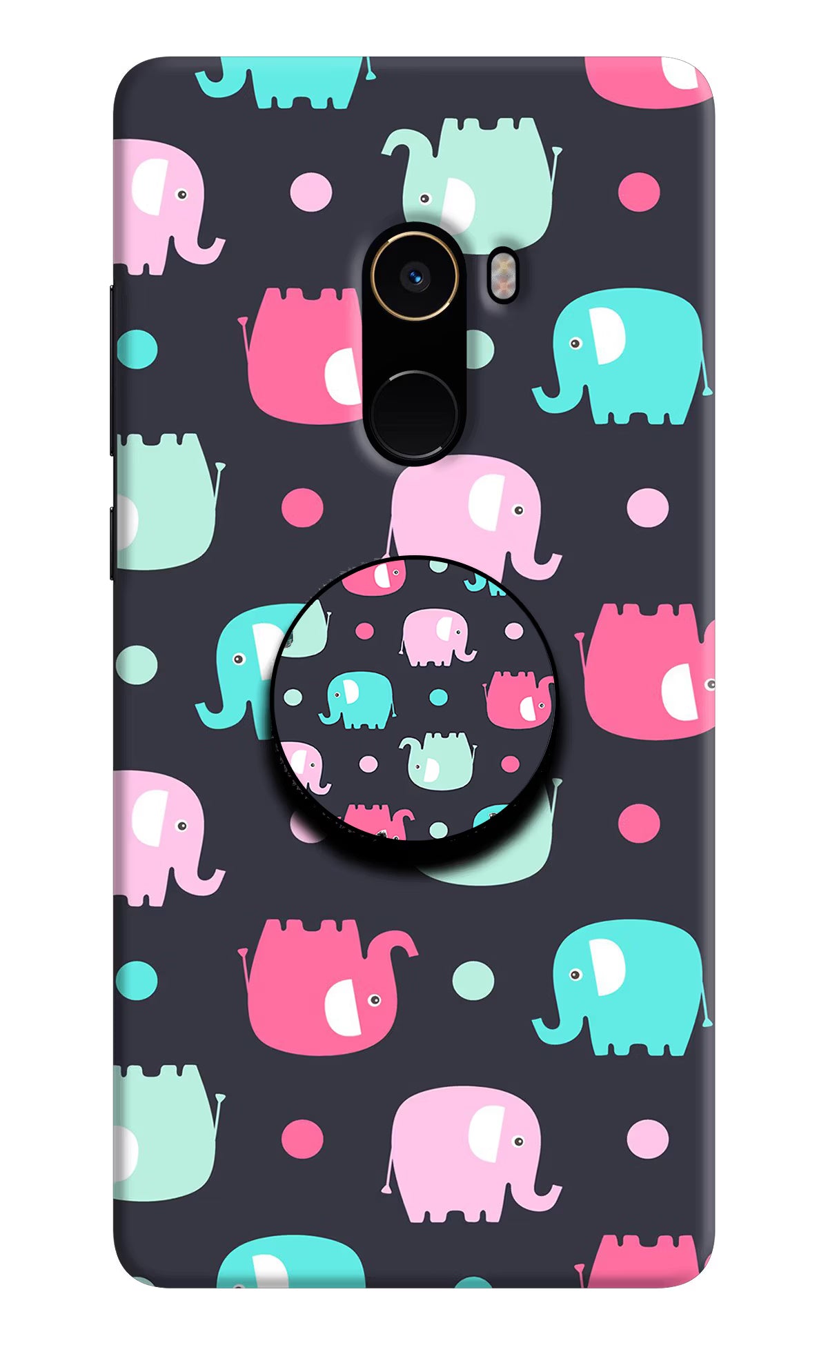 Baby Elephants Mi Mix 2 Pop Case - Baby Elephants Mi Mix 2 Pop Case by Casekaro Baby Elephants Mi Mix 2 Pop Case by Casekaro