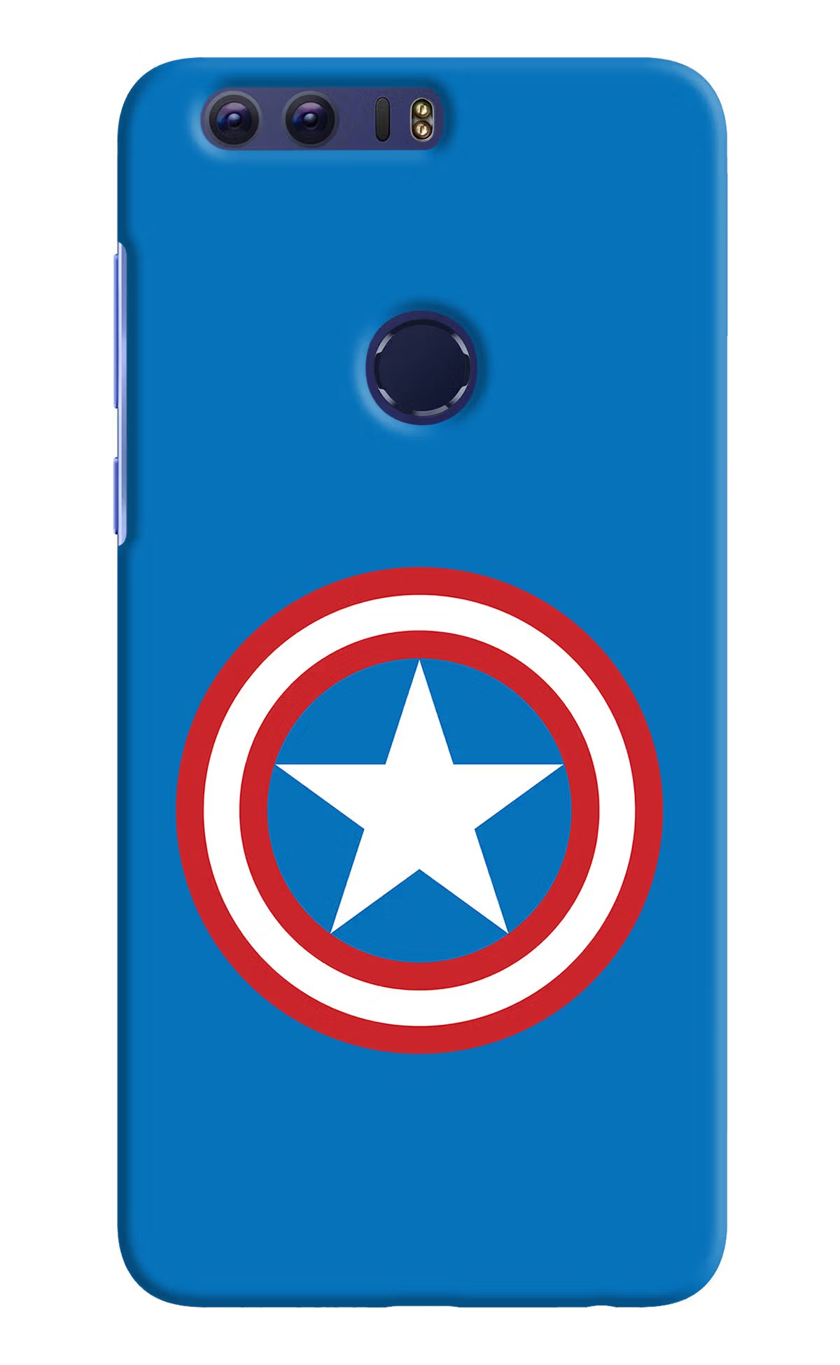 Captain America Logo Honor 8 Back Cover - Captain America Logo Honor 8 Hard Case Back Cover by Casekaro Captain America Logo Honor 8 Hard Case Back Cover by Casekaro