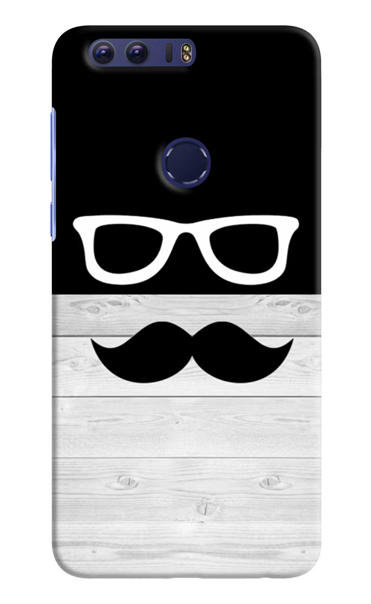 Mustache Honor 8 Back Cover - Mustache Honor 8 Hard Case Back Cover by Casekaro Mustache Honor 8 Hard Case Back Cover by Casekaro