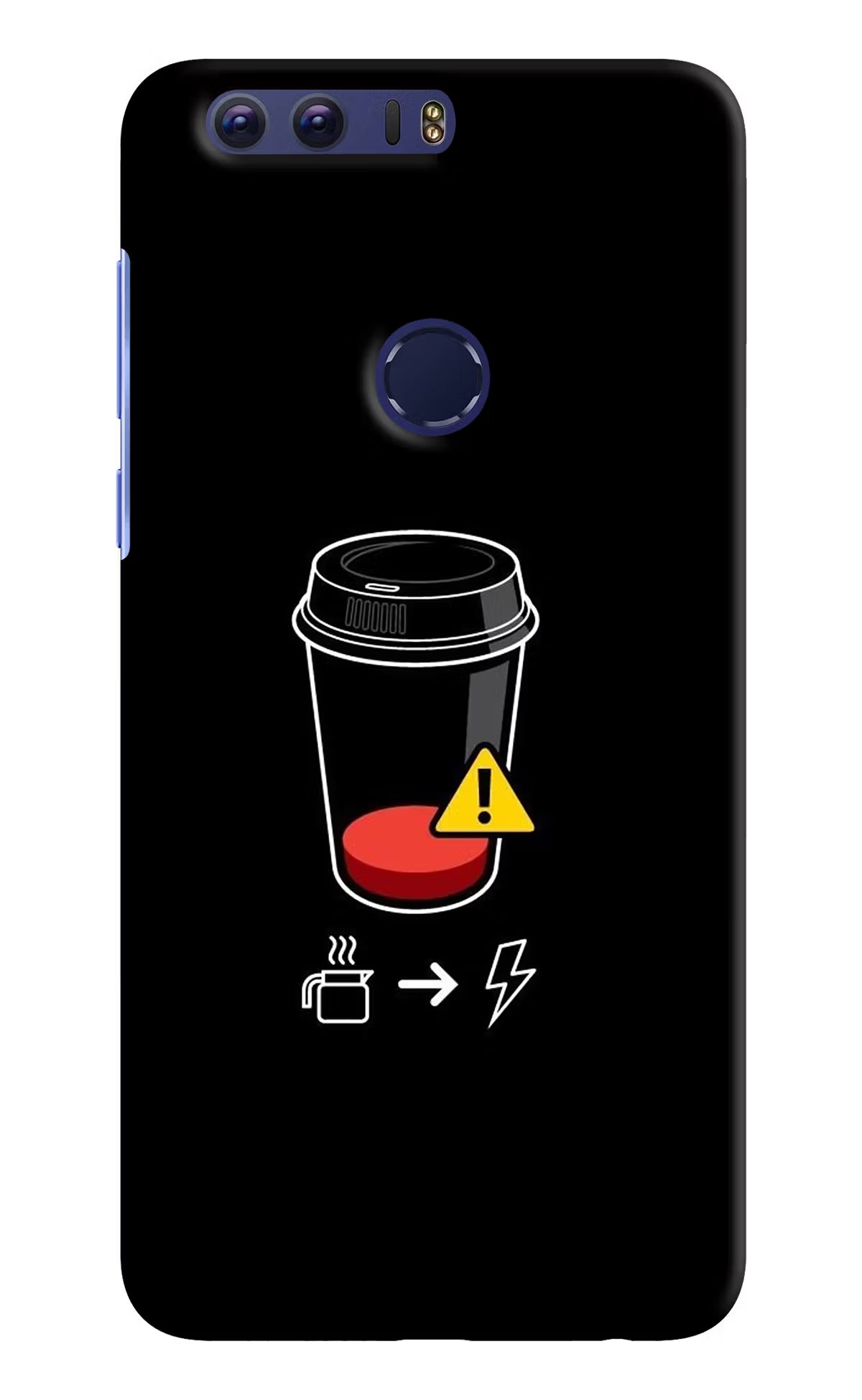 Coffee Honor 8 Back Cover - Coffee Honor 8 Hard Case Back Cover by Casekaro Coffee Honor 8 Hard Case Back Cover by Casekaro