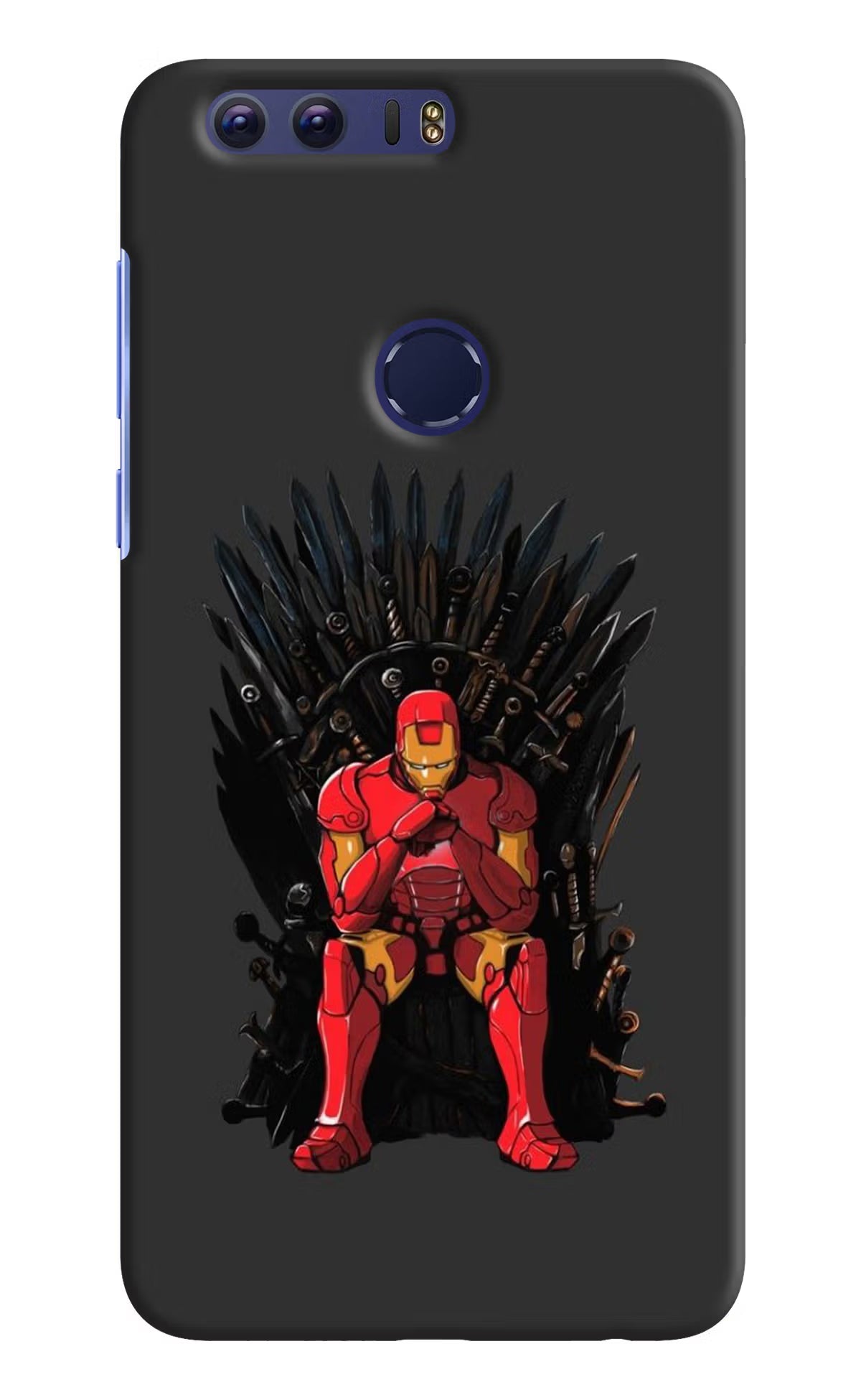 Ironman Throne Honor 8 Back Cover - Ironman Throne Honor 8 Hard Case Back Cover by Casekaro Ironman Throne Honor 8 Hard Case Back Cover by Casekaro