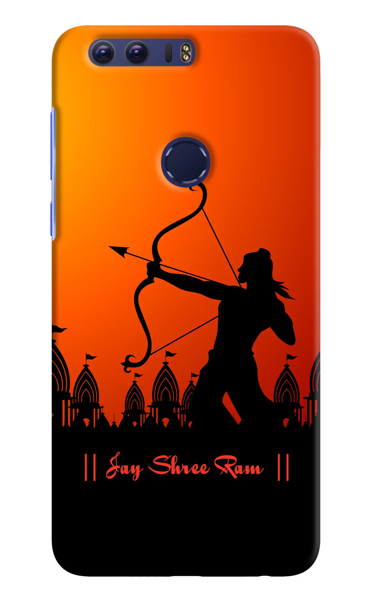 Lord Ram - 4 Honor 8 Back Cover - Lord Ram - 4 Honor 8 Hard Case Back Cover by Casekaro Lord Ram - 4 Honor 8 Hard Case Back Cover by Casekaro
