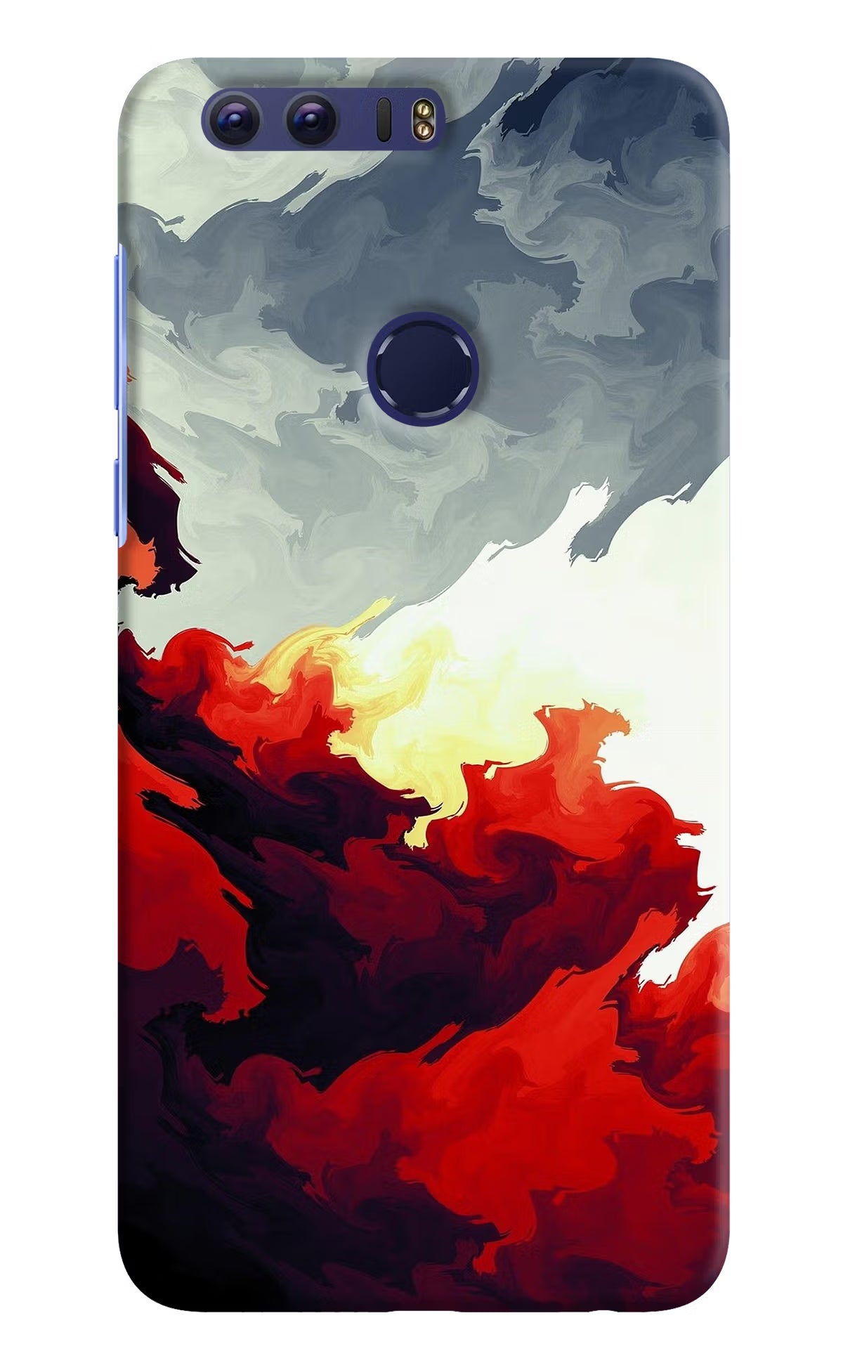 Fire Cloud Honor 8 Back Cover - Fire Cloud Honor 8 Hard Case Back Cover by Casekaro Fire Cloud Honor 8 Hard Case Back Cover by Casekaro