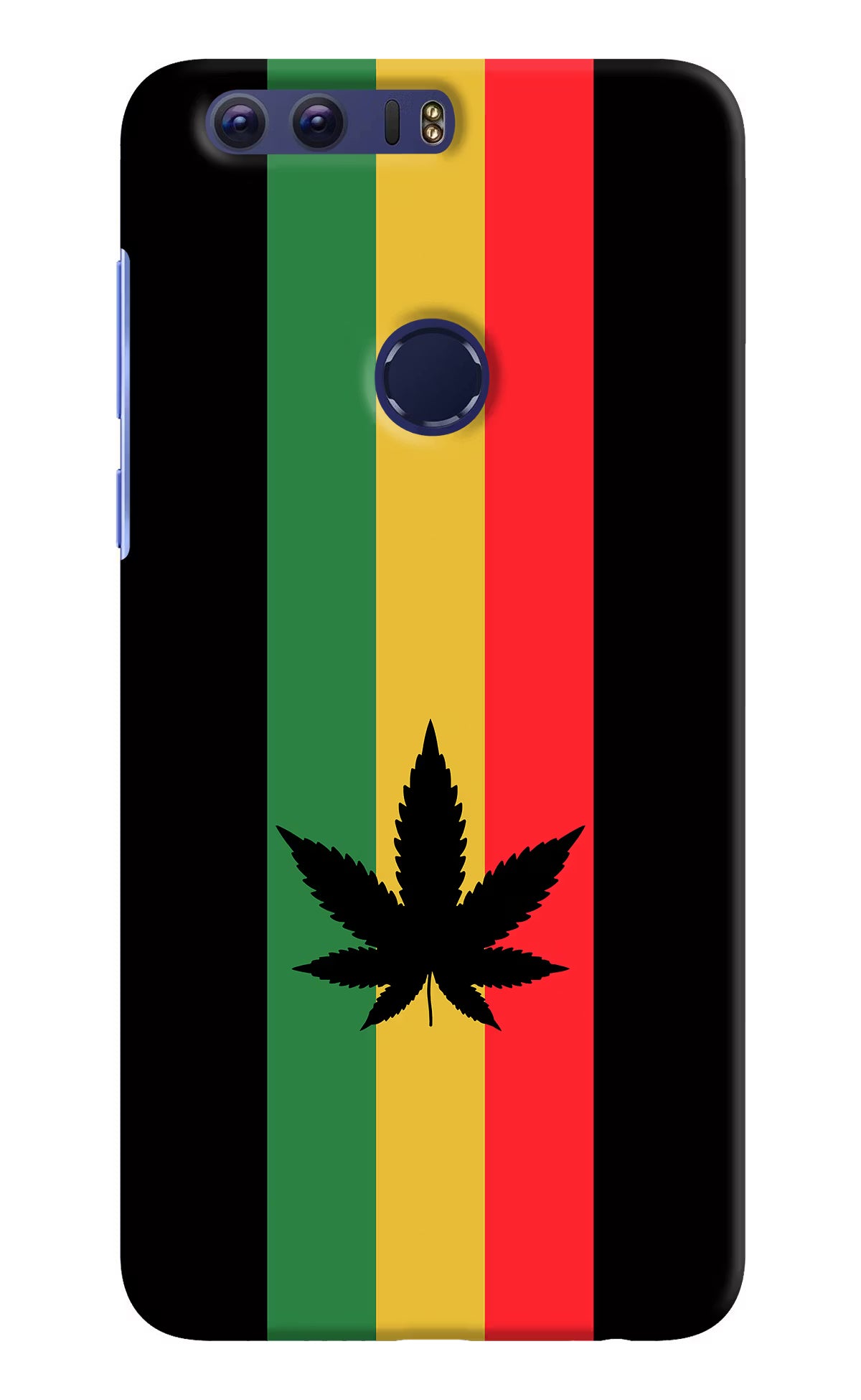 Weed Flag Honor 8 Back Cover - Weed Flag Honor 8 Hard Case Back Cover by Casekaro Weed Flag Honor 8 Hard Case Back Cover by Casekaro