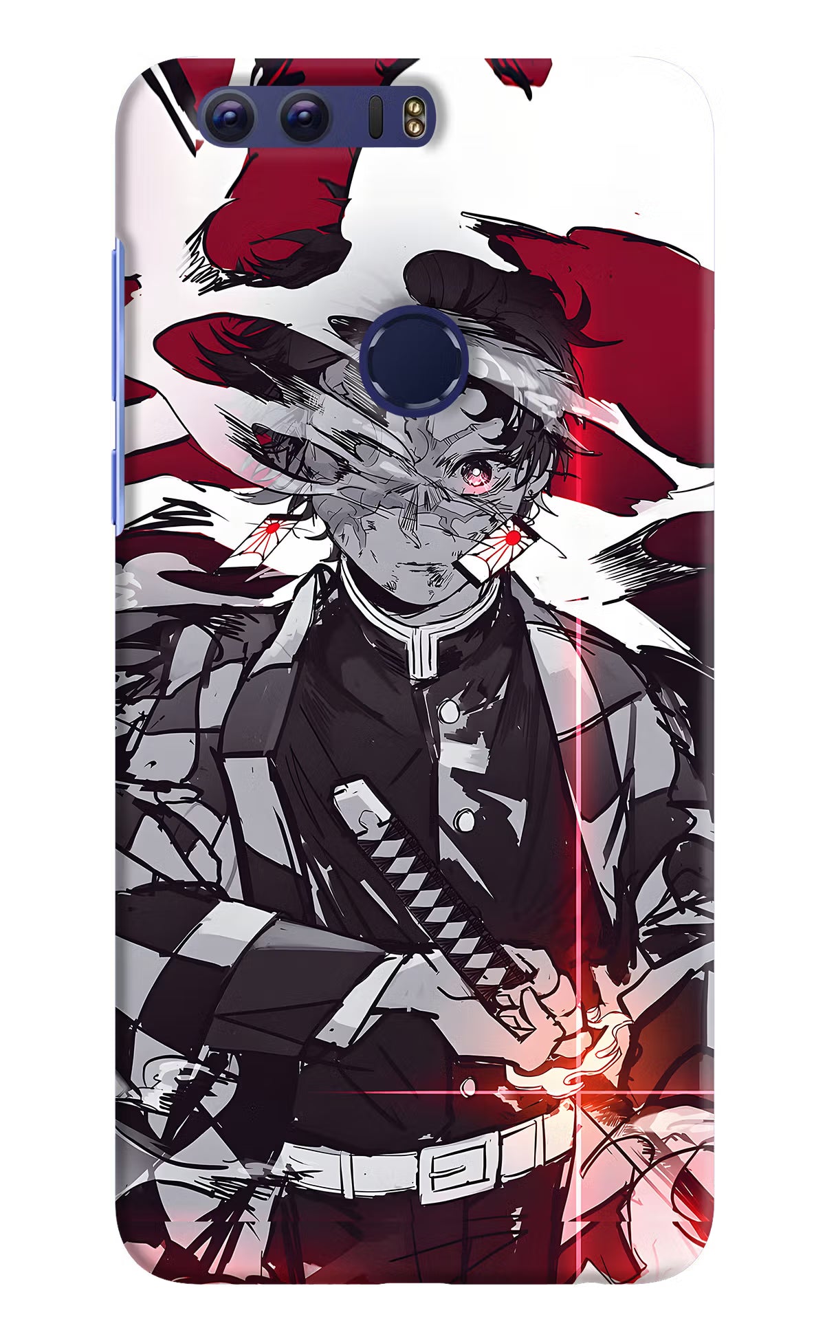 Demon Slayer Honor 8 Back Cover - Demon Slayer Honor 8 Hard Case Back Cover by Casekaro Demon Slayer Honor 8 Hard Case Back Cover by Casekaro