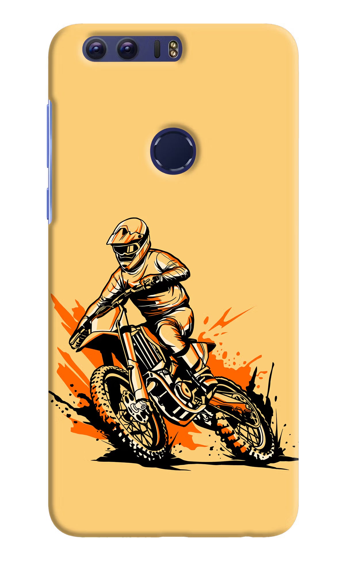 Off-Road Fury Honor 8 Back Cover - Off-Road Fury Honor 8 Hard Case Back Cover by Casekaro Off-Road Fury Honor 8 Hard Case Back Cover by Casekaro