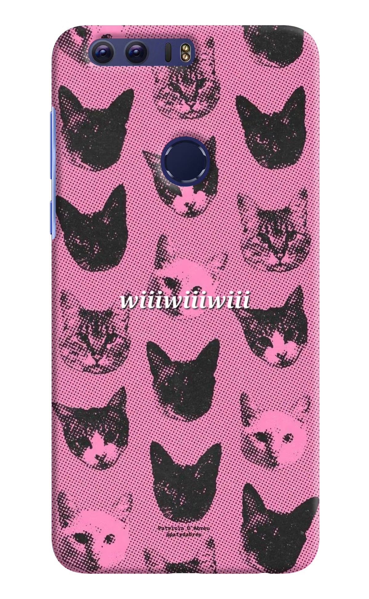 Pink Cats Honor 8 Back Cover - Pink Cats Honor 8 Hard Case Back Cover by Casekaro Pink Cats Honor 8 Hard Case Back Cover by Casekaro