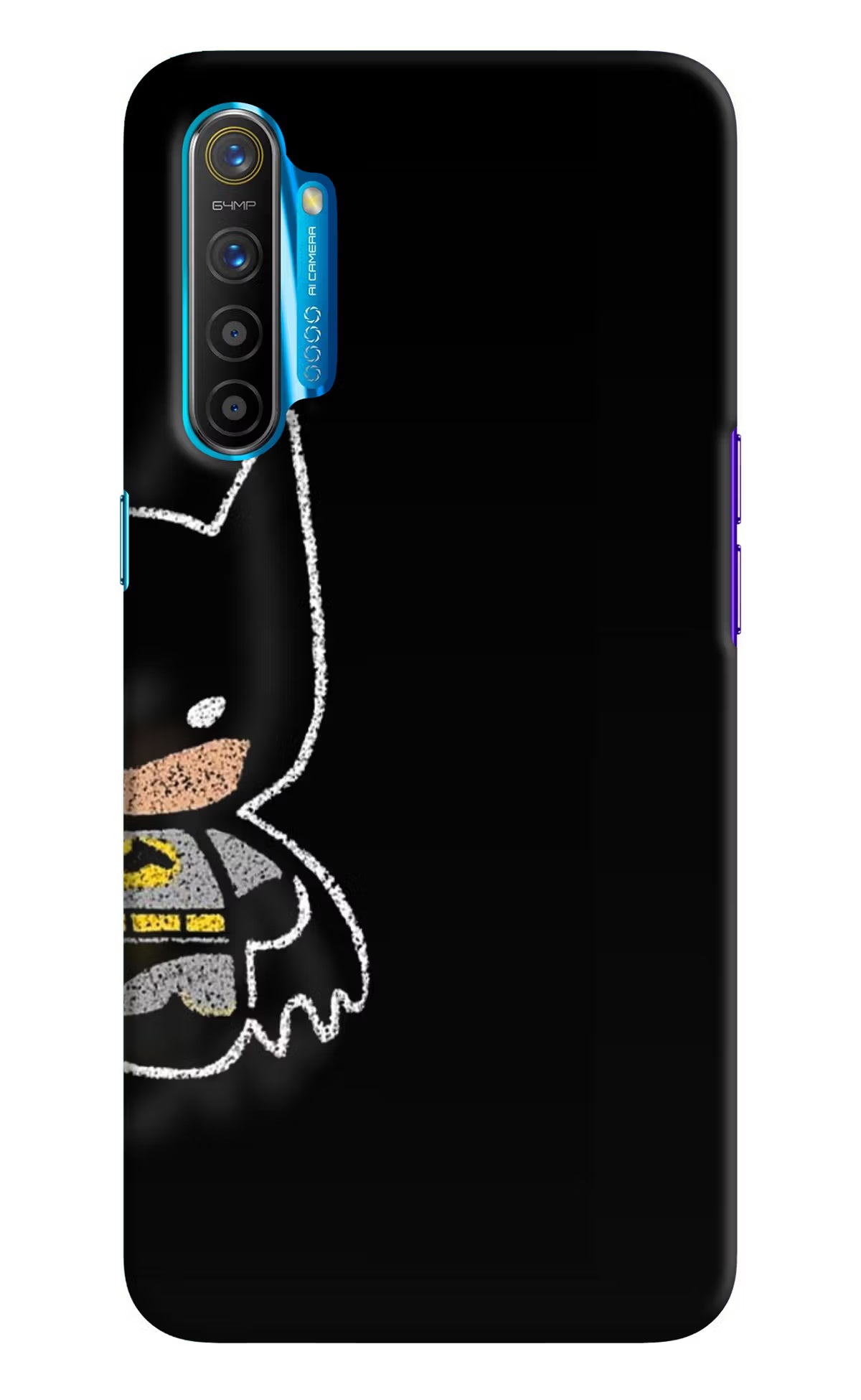 Bat Kitty Realme XT/X2 Back Cover - Bat Kitty Realme XT/X2 Back Cover Bat Kitty Realme XT/X2 Back Cover