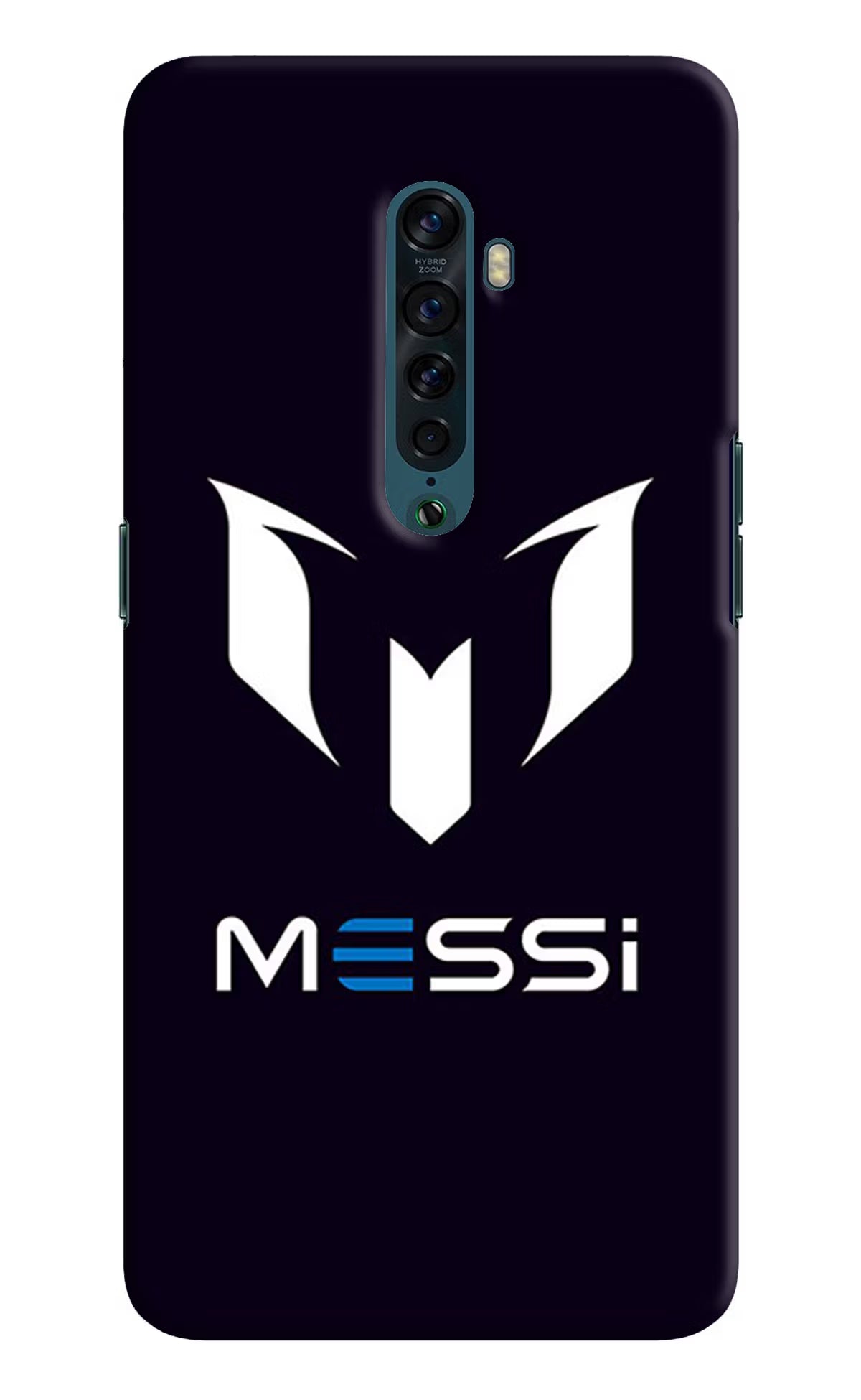 Messi Logo Oppo Reno2 Back Cover - Messi Logo Oppo Reno2 Hard Case Back Cover by Casekaro Messi Logo Oppo Reno2 Hard Case Back Cover by Casekaro