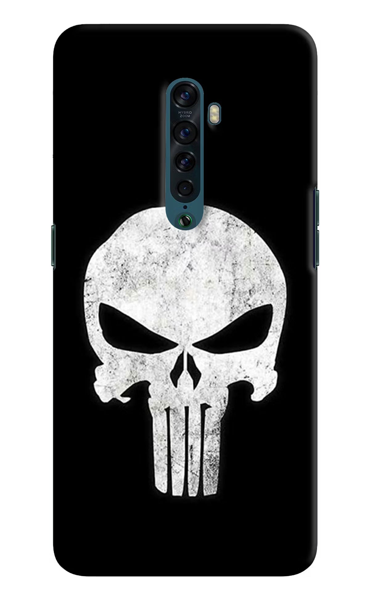 Punisher Skull Oppo Reno2 Back Cover - Punisher Skull Oppo Reno2 Hard Case Back Cover by Casekaro Punisher Skull Oppo Reno2 Hard Case Back Cover by Casekaro