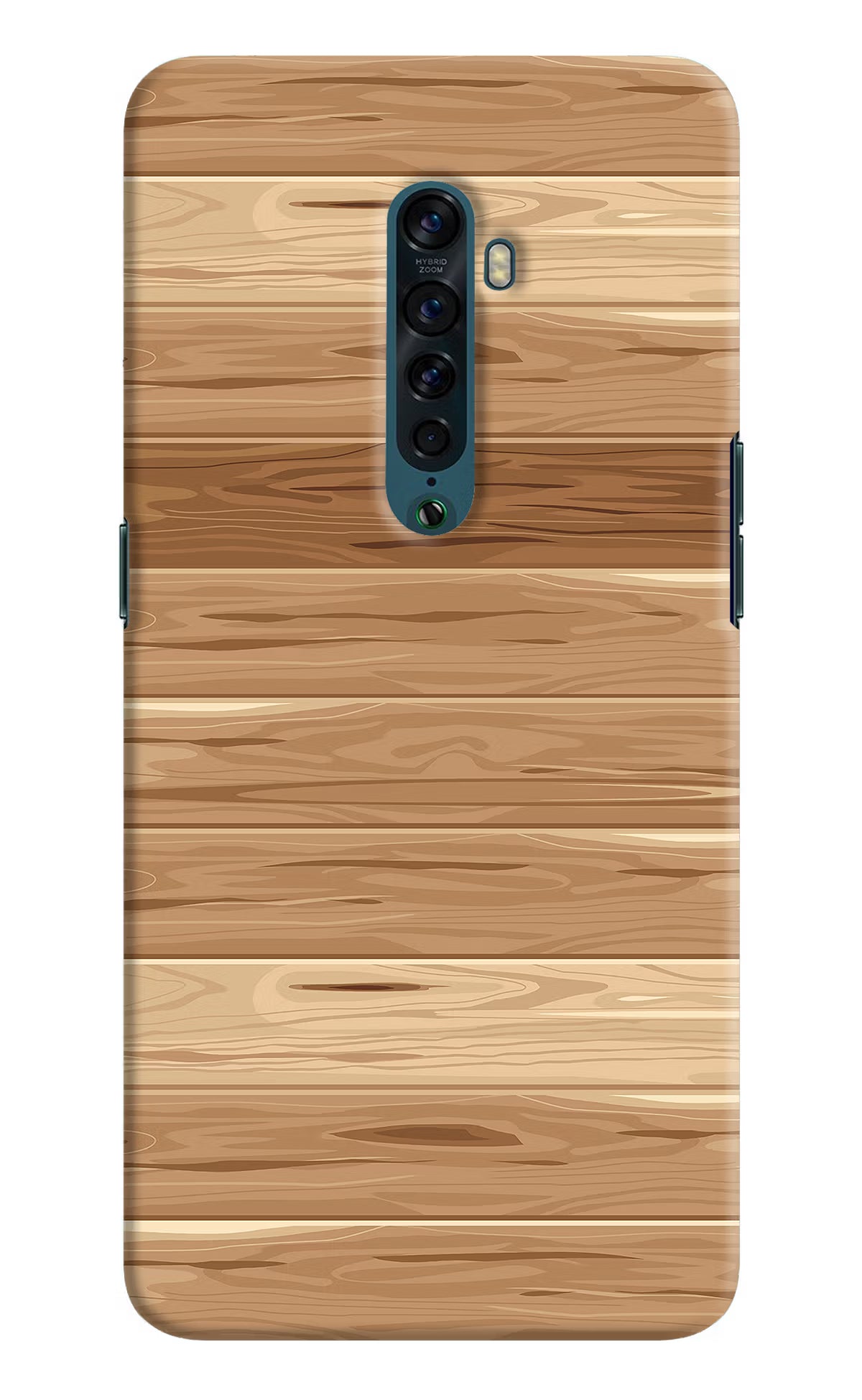 Wooden Vector Oppo Reno2 Back Cover - Wooden Vector Oppo Reno2 Hard Case Back Cover by Casekaro Wooden Vector Oppo Reno2 Hard Case Back Cover by Casekaro