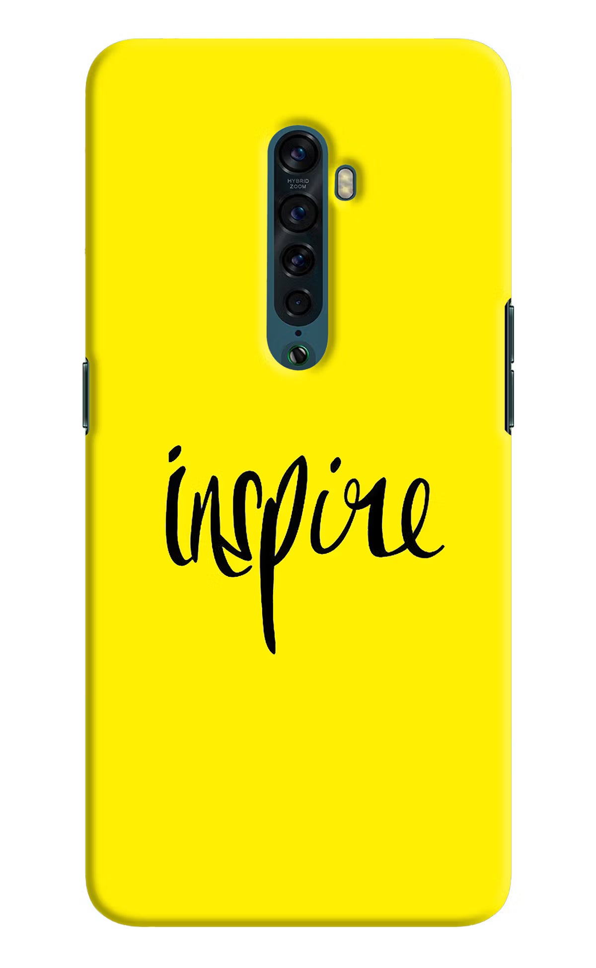 Inspire Oppo Reno2 Back Cover - Inspire Oppo Reno2 Hard Case Back Cover by Casekaro Inspire Oppo Reno2 Hard Case Back Cover by Casekaro