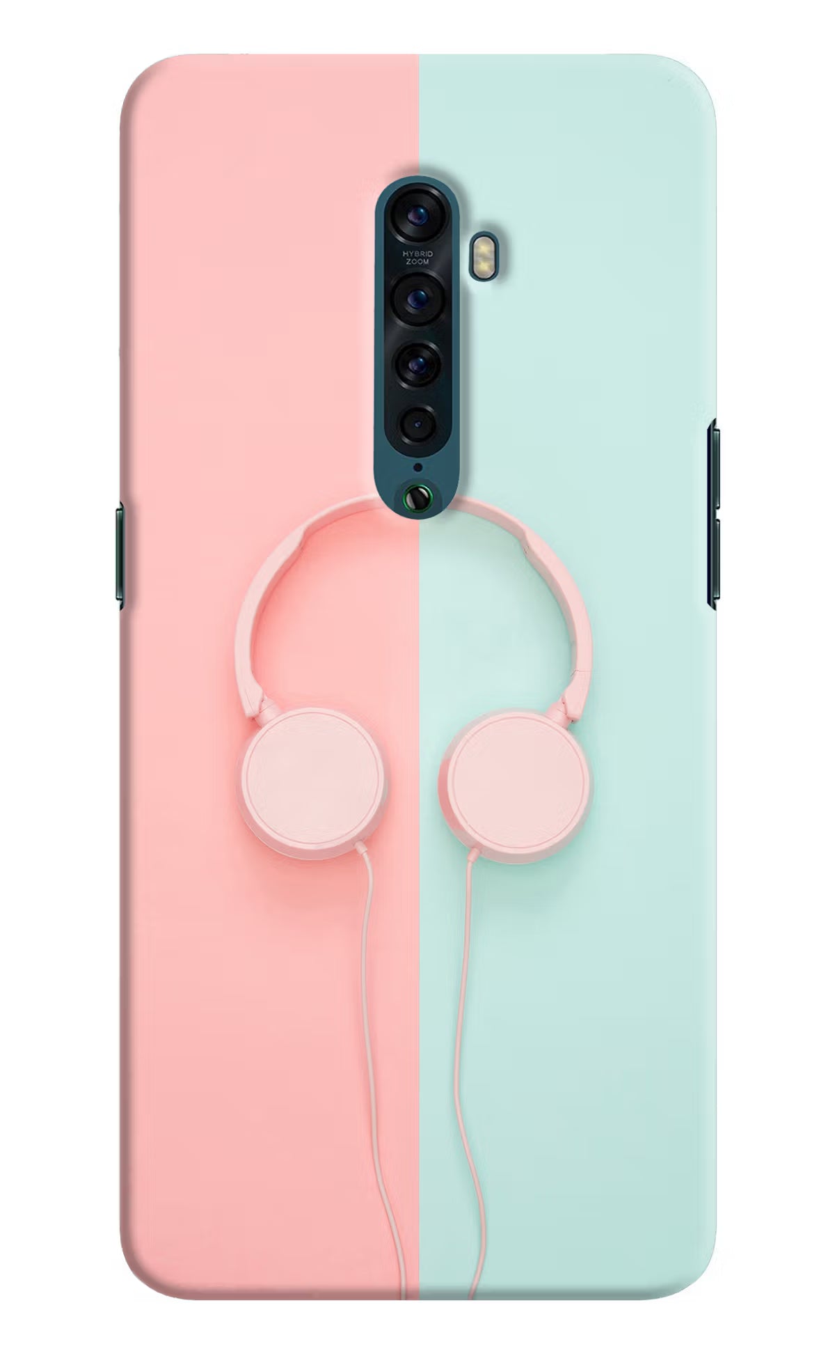 Music Lover Oppo Reno2 Back Cover - Music Lover Oppo Reno2 Hard Case Back Cover by Casekaro Music Lover Oppo Reno2 Hard Case Back Cover by Casekaro