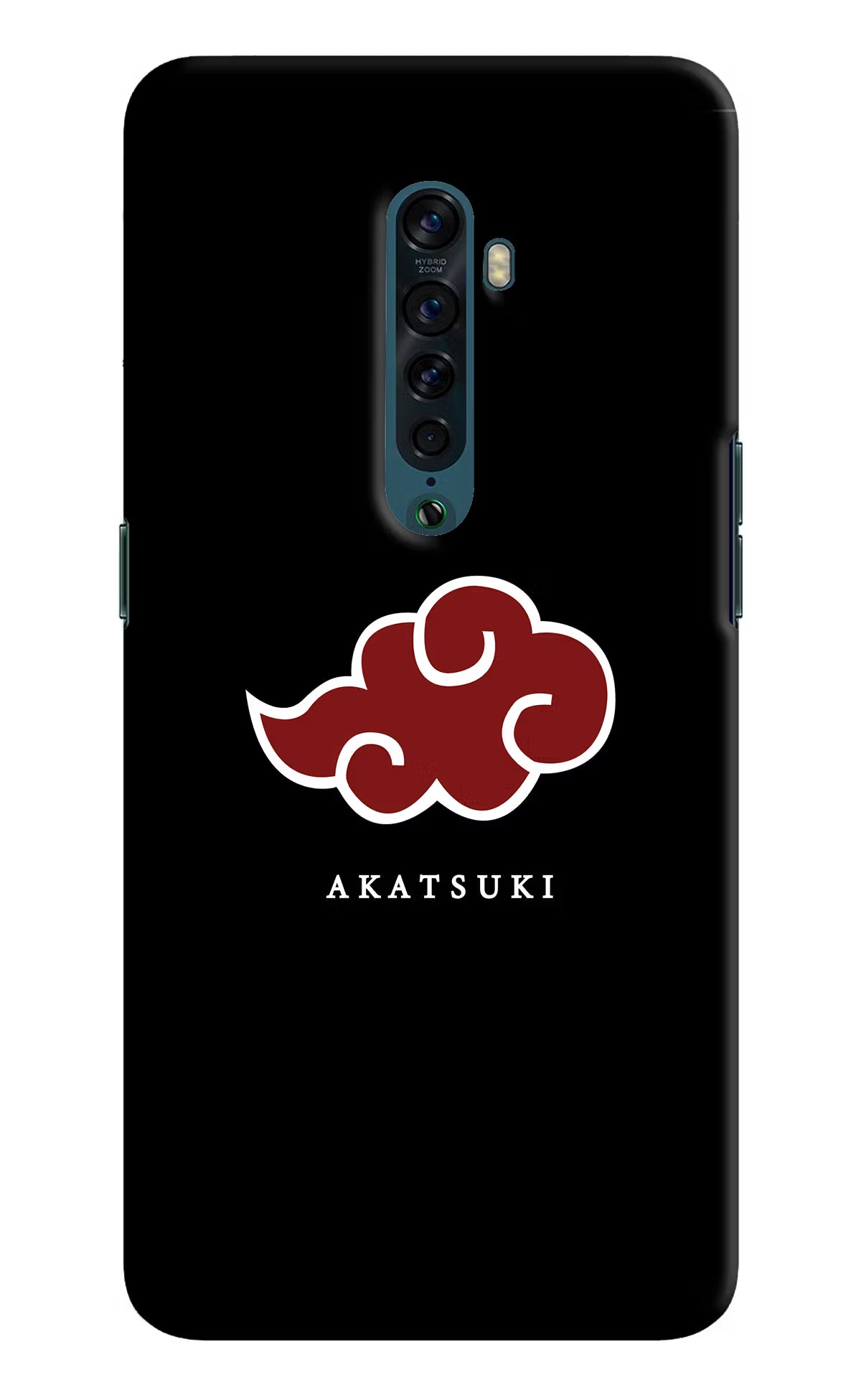 Akatsuki Oppo Reno2 Back Cover - Akatsuki Oppo Reno2 Hard Case Back Cover by Casekaro Akatsuki Oppo Reno2 Hard Case Back Cover by Casekaro