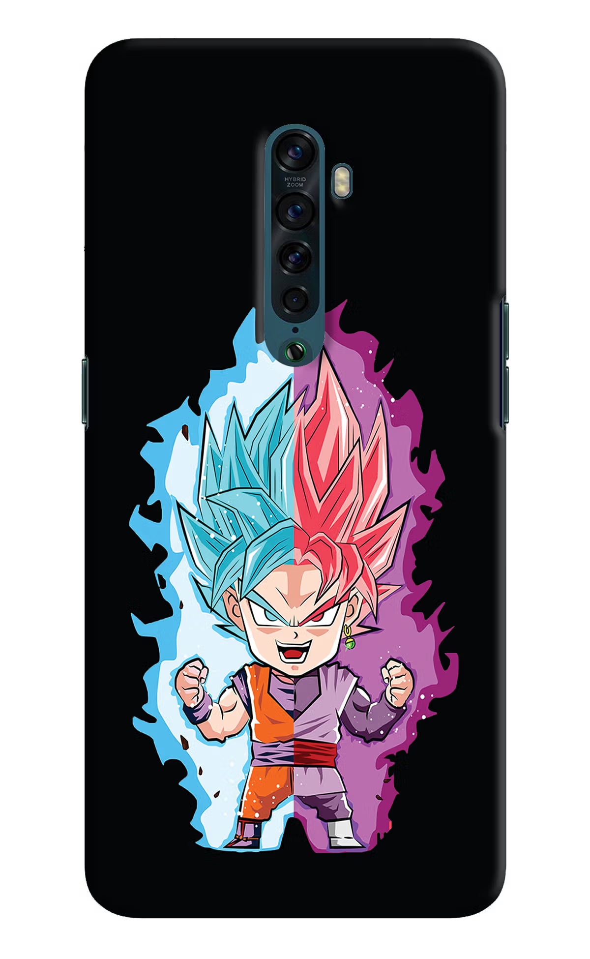 Chota Goku Oppo Reno2 Back Cover - Chota Goku Oppo Reno2 Hard Case Back Cover by Casekaro Chota Goku Oppo Reno2 Hard Case Back Cover by Casekaro