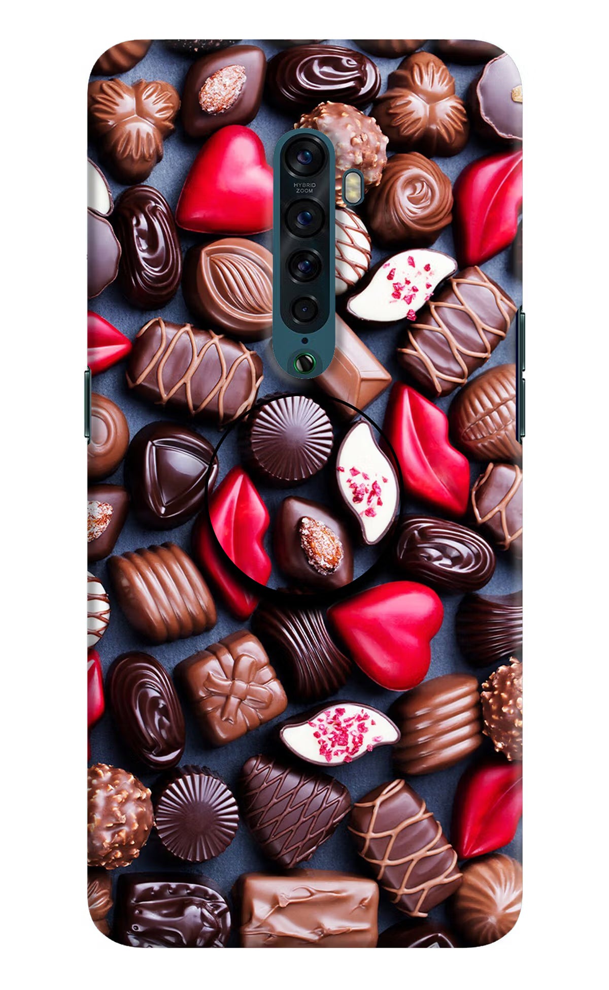Chocolates Oppo Reno2 Pop Case - Chocolates Oppo Reno2 Pop Case by Casekaro Chocolates Oppo Reno2 Pop Case by Casekaro