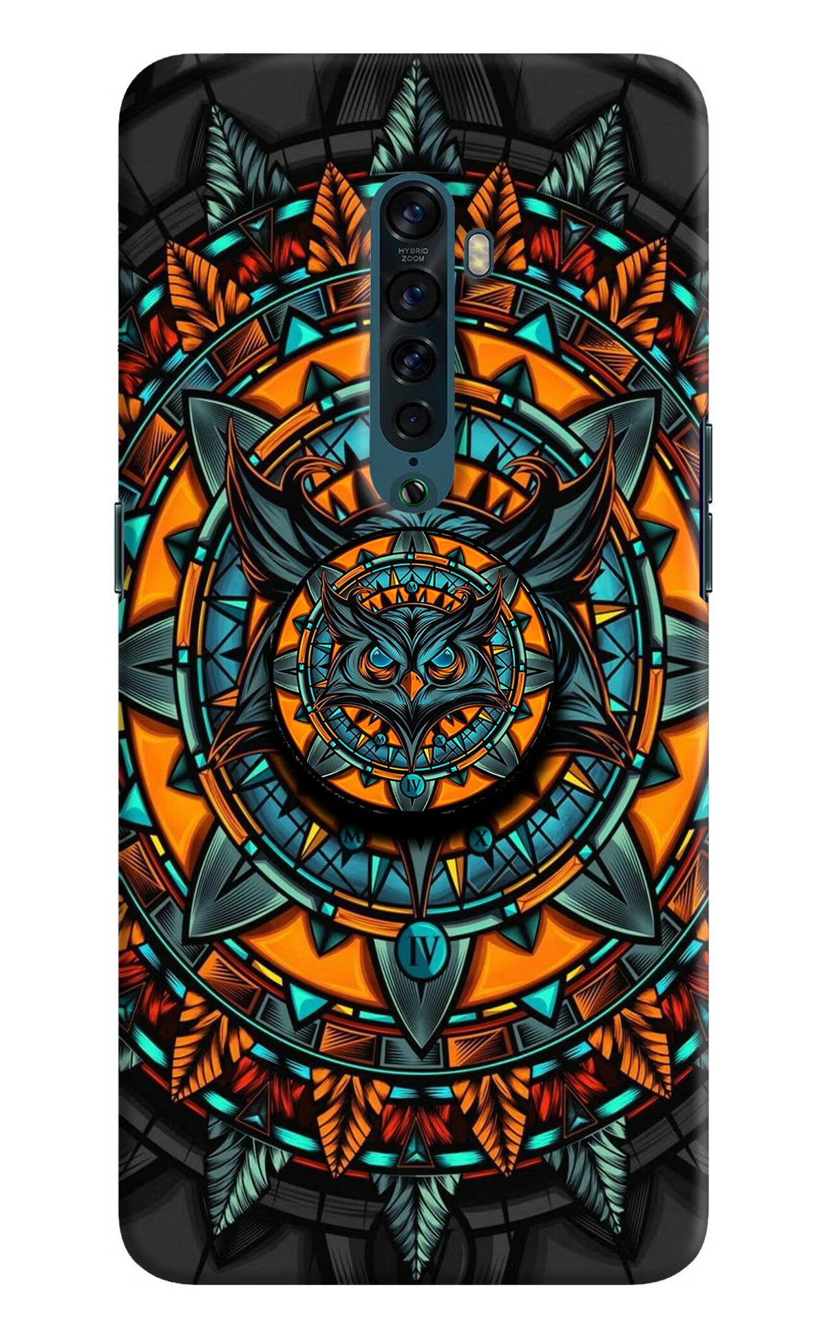 Angry Owl Oppo Reno2 Pop Case - Angry Owl Oppo Reno2 Pop Case by Casekaro Angry Owl Oppo Reno2 Pop Case by Casekaro