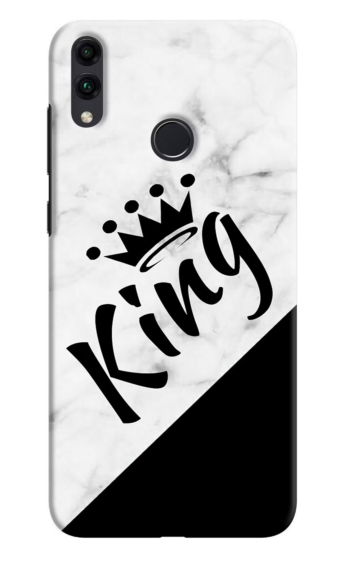 King Honor 8C Back Cover - King Honor 8C Hard Case Back Cover by Casekaro King Honor 8C Hard Case Back Cover by Casekaro
