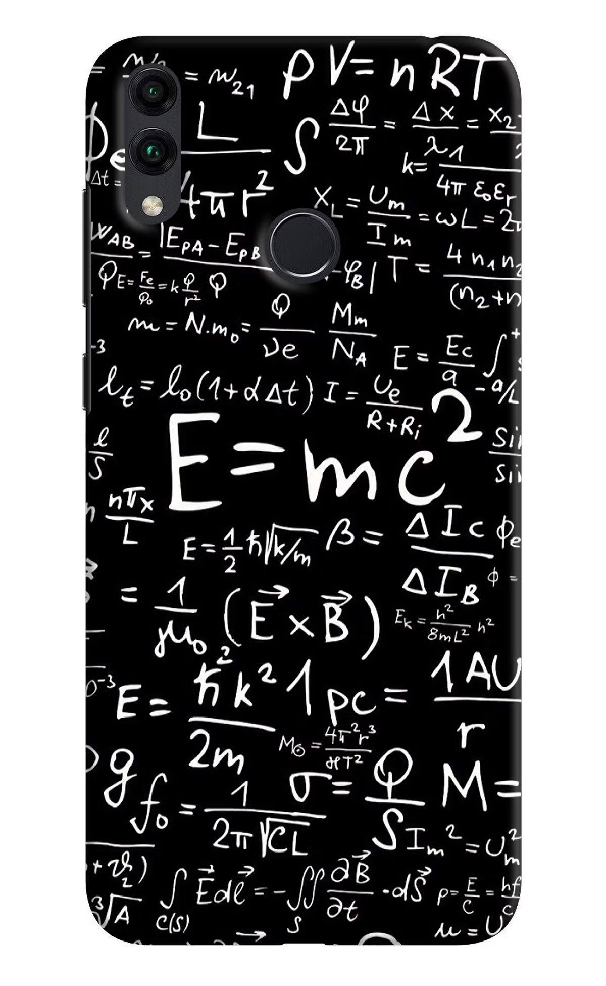 Physics Formula Honor 8C Back Cover - Physics Formula Honor 8C Hard Case Back Cover by Casekaro Physics Formula Honor 8C Hard Case Back Cover by Casekaro