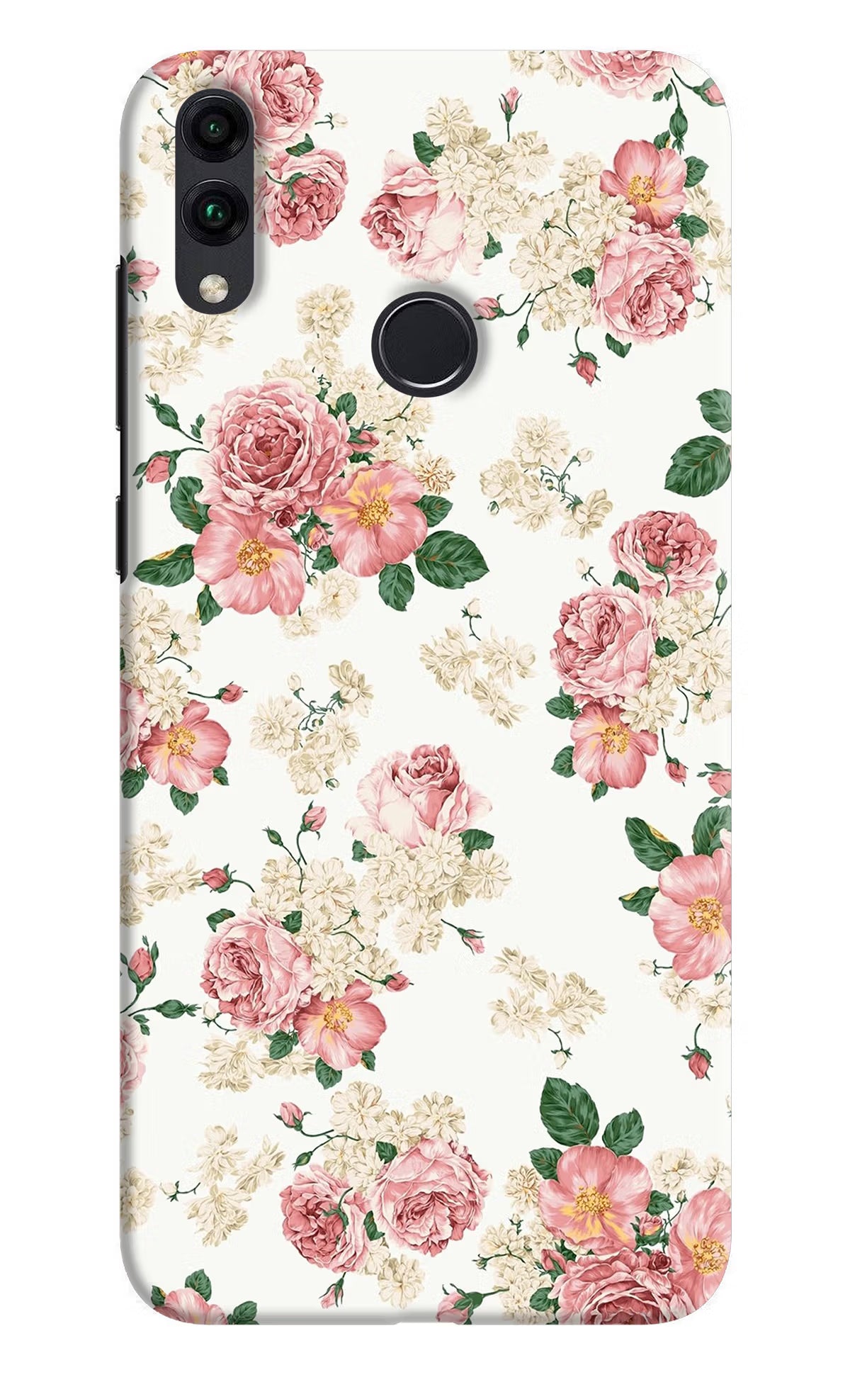 Flowers Honor 8C Back Cover - Flowers Honor 8C Hard Case Back Cover by Casekaro Flowers Honor 8C Hard Case Back Cover by Casekaro