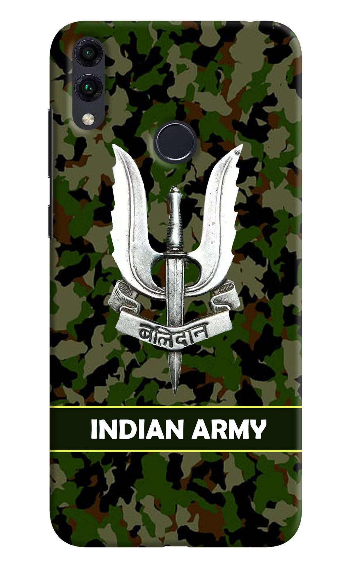 Balidan Indian Logo Honor 8C Back Cover - Balidan Indian Logo Honor 8C Hard Case Back Cover by Casekaro Balidan Indian Logo Honor 8C Hard Case Back Cover by Casekaro