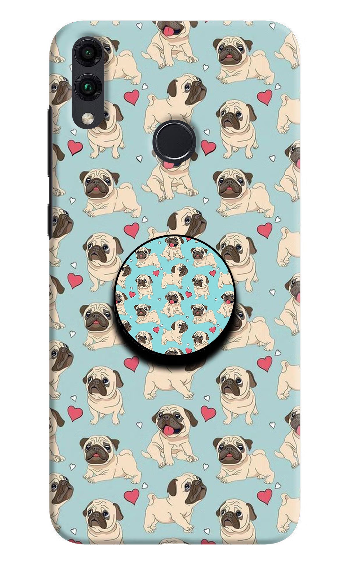Pug Dog Honor 8C Pop Case - Pug Dog Honor 8C Pop Case by Casekaro Pug Dog Honor 8C Pop Case by Casekaro