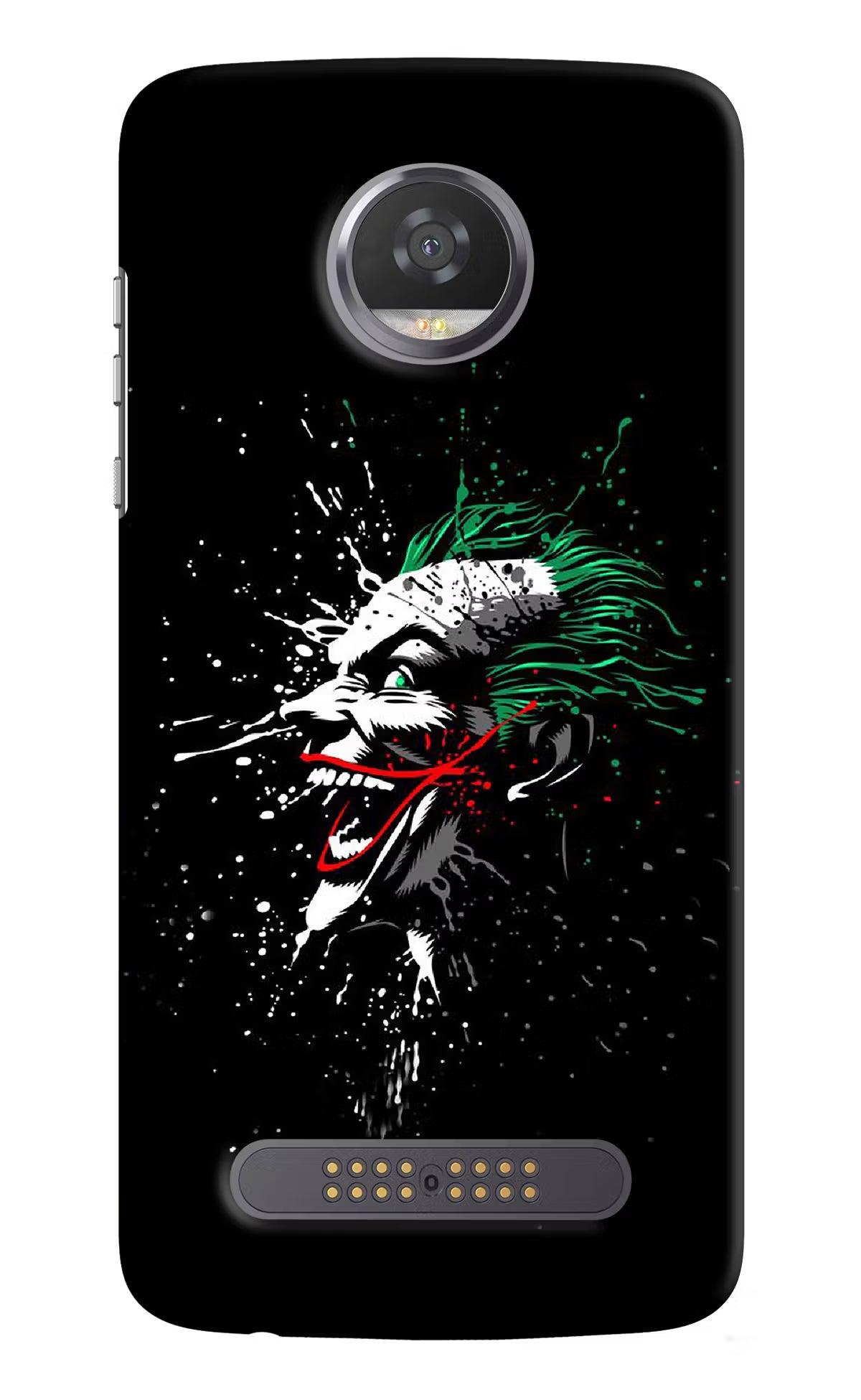Joker Moto Z2 Play Back Cover - Joker Moto Z2 Play Hard Case Back Cover by Casekaro Joker Moto Z2 Play Hard Case Back Cover by Casekaro