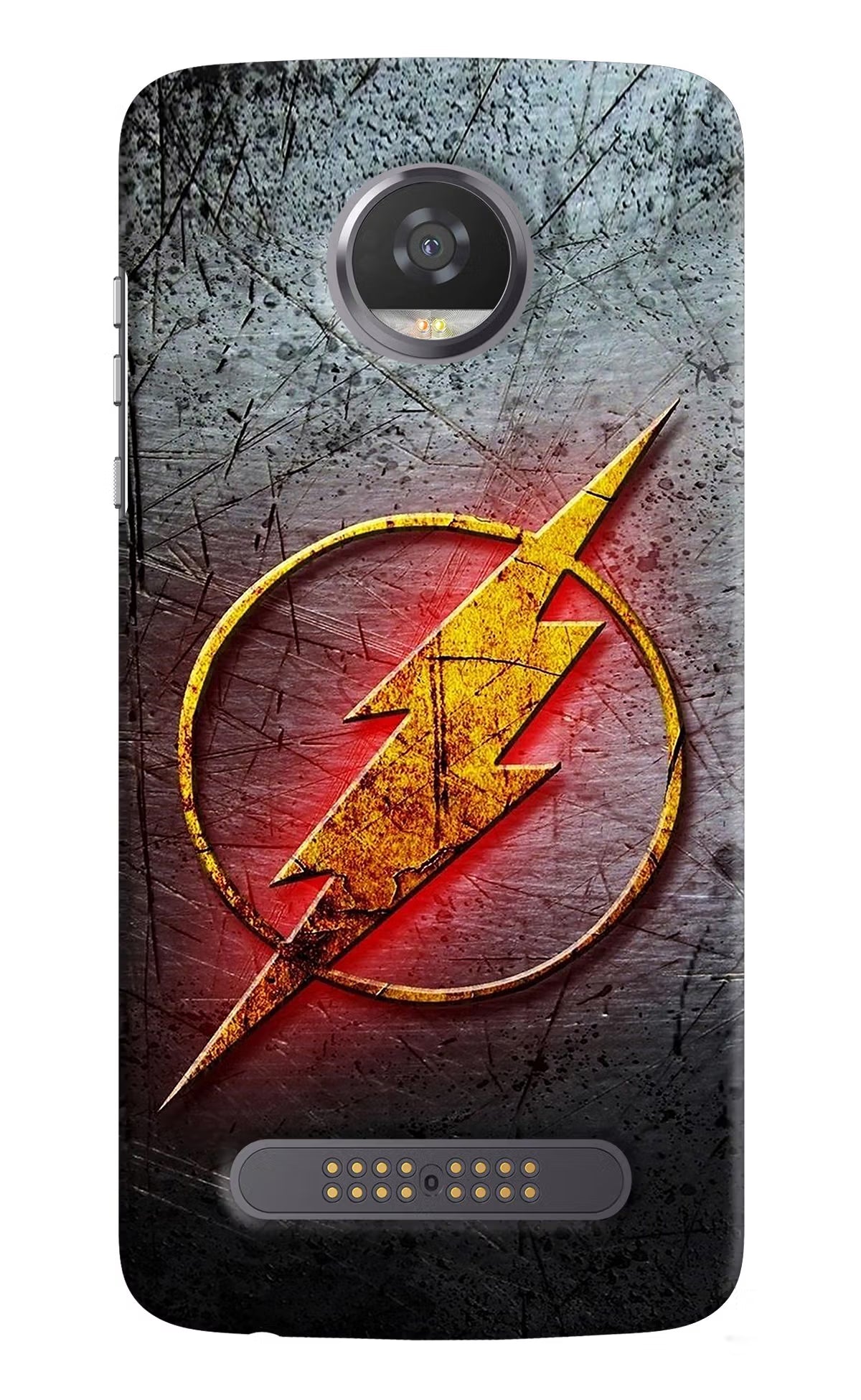 Flash Moto Z2 Play Back Cover - Flash Moto Z2 Play Hard Case Back Cover by Casekaro Flash Moto Z2 Play Hard Case Back Cover by Casekaro