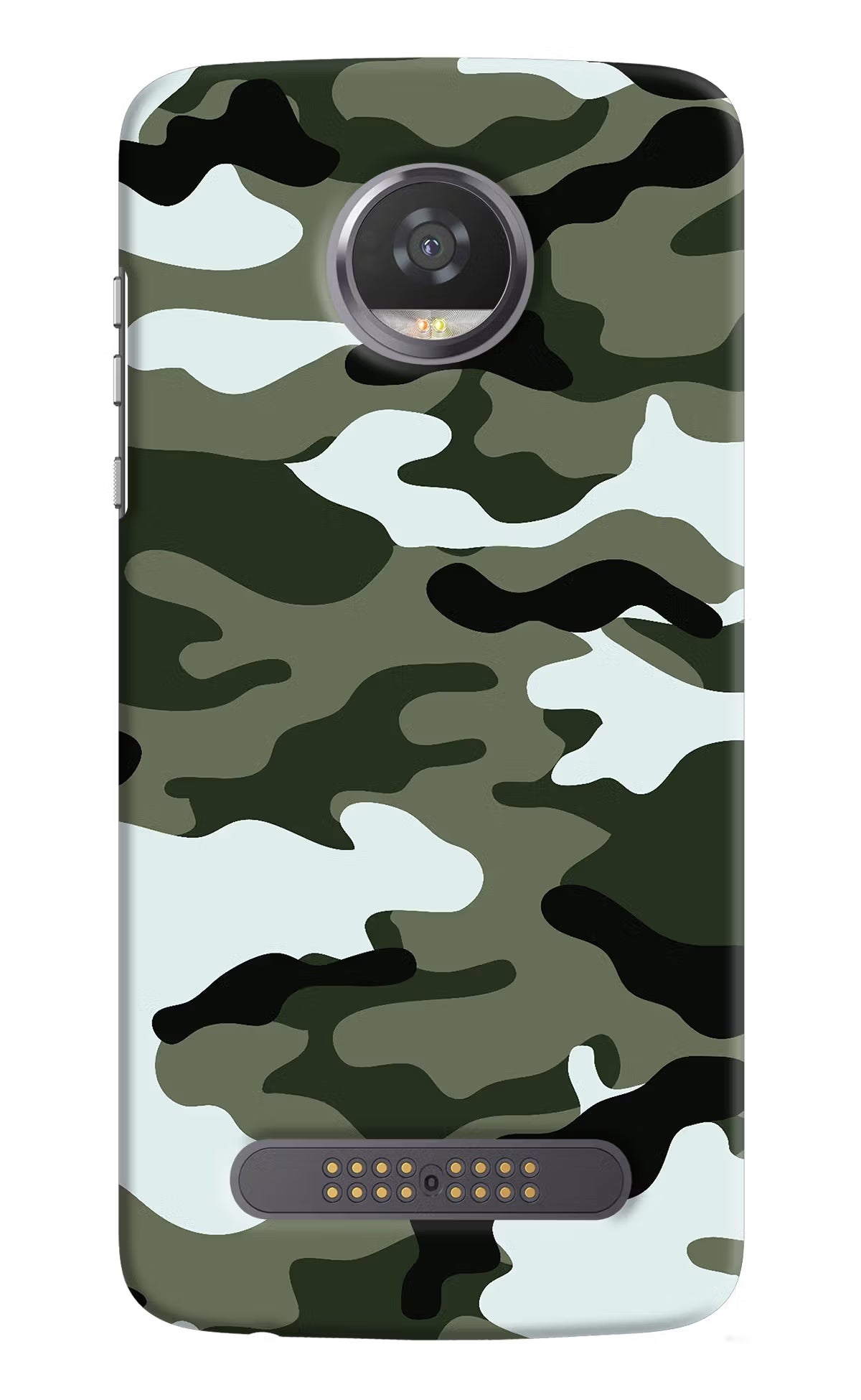 Camouflage Moto Z2 Play Back Cover - Camouflage Moto Z2 Play Hard Case Back Cover by Casekaro Camouflage Moto Z2 Play Hard Case Back Cover by Casekaro