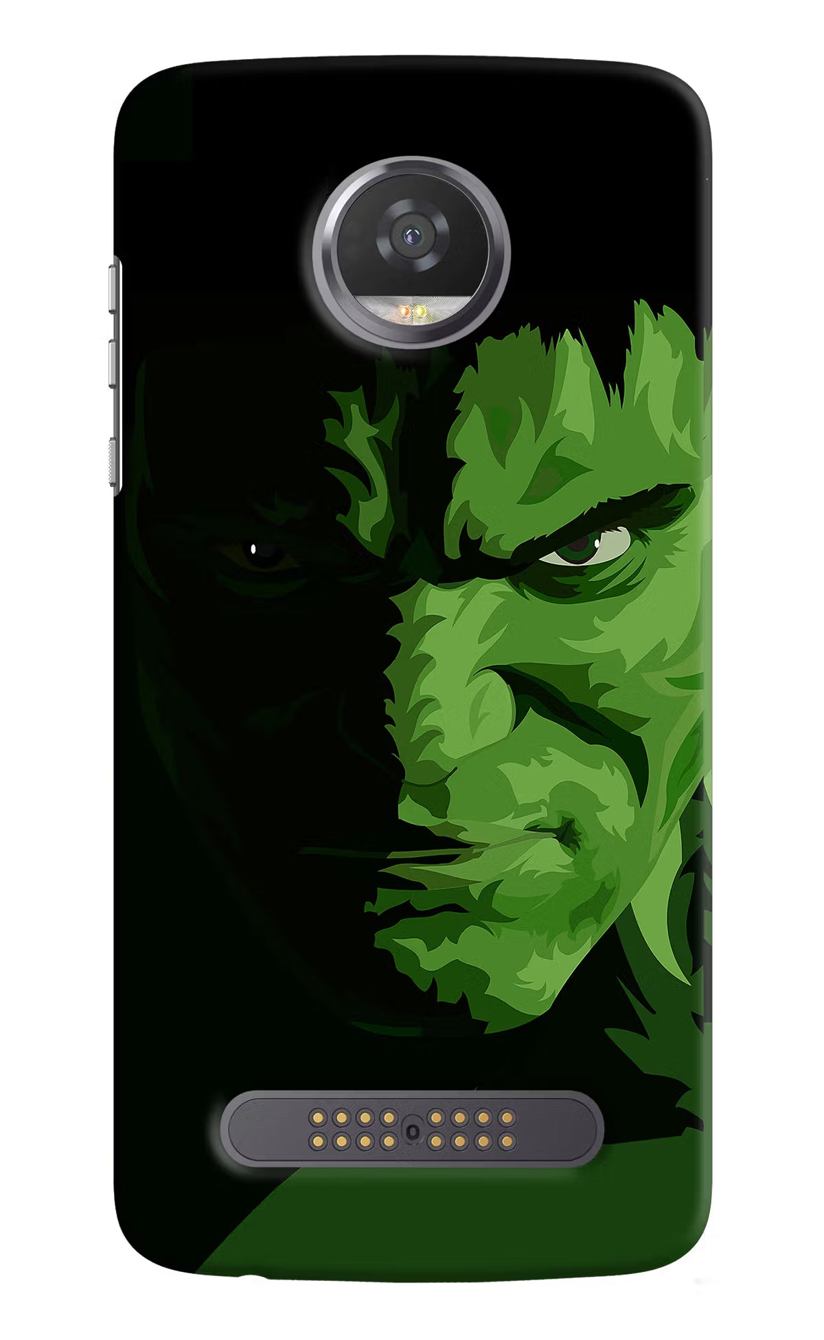 HULK Moto Z2 Play Back Cover - HULK Moto Z2 Play Hard Case Back Cover by Casekaro HULK Moto Z2 Play Hard Case Back Cover by Casekaro