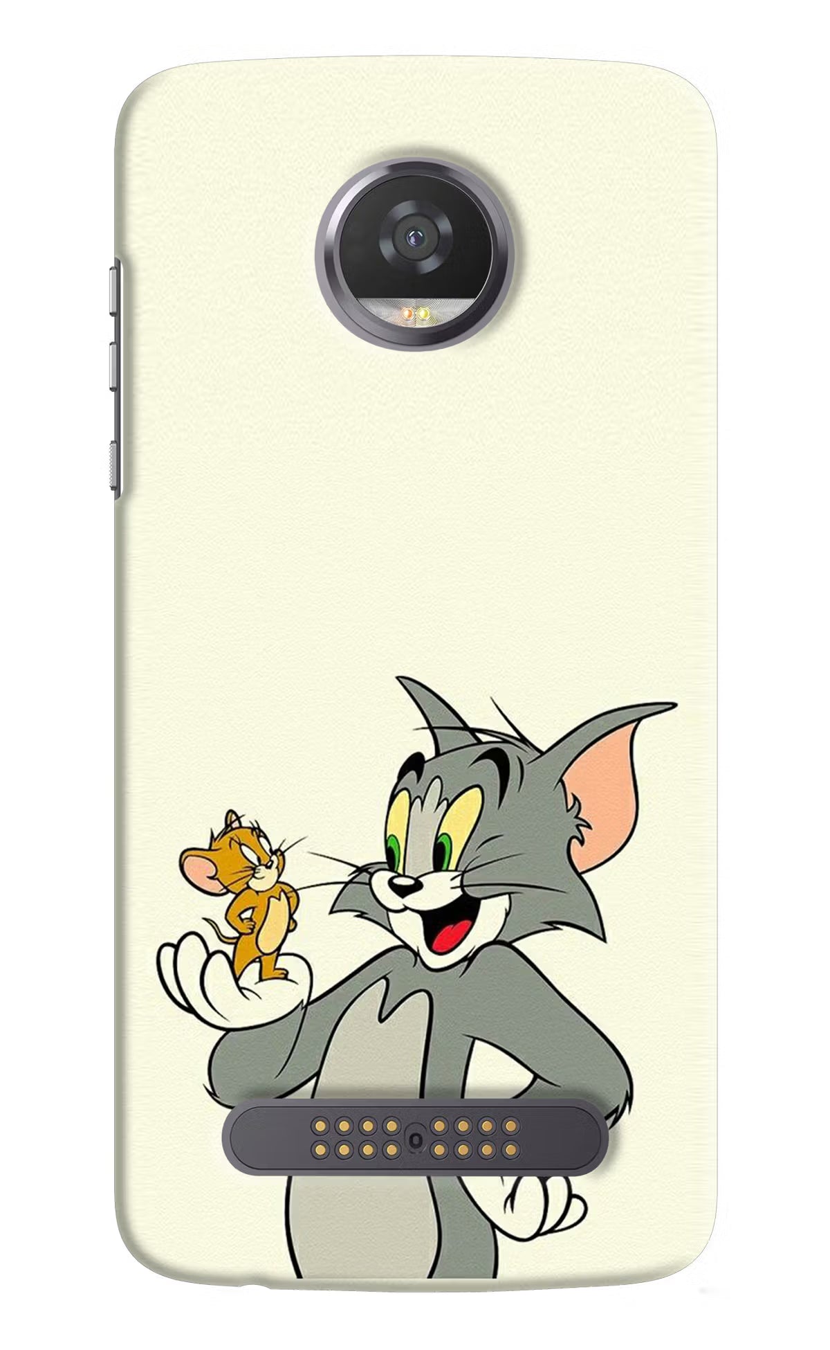 Tom & Jerry Moto Z2 Play Back Cover - Tom & Jerry Moto Z2 Play Hard Case Back Cover by Casekaro Tom & Jerry Moto Z2 Play Hard Case Back Cover by Casekaro